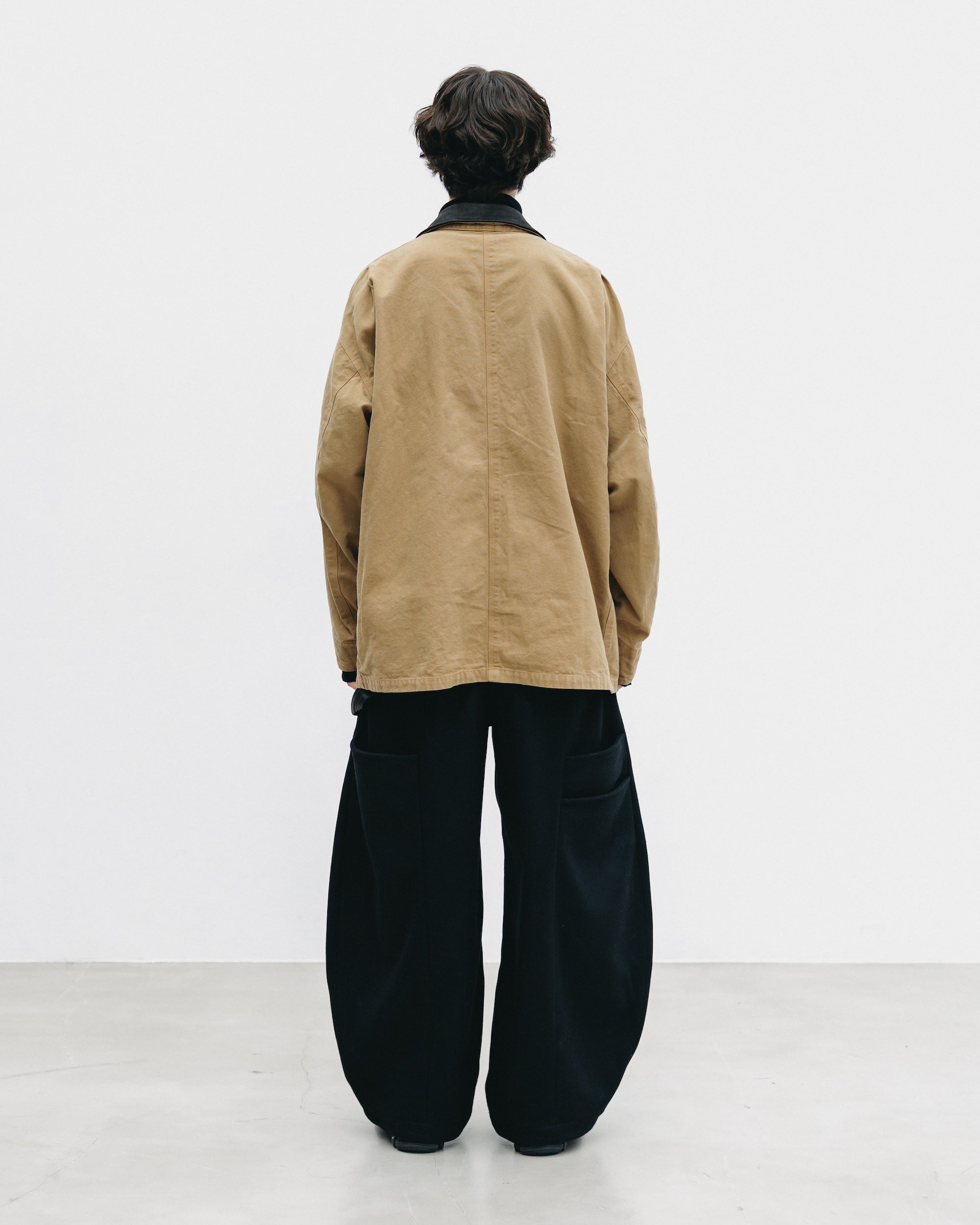 VINTAGE DYED CITY UTILITY COAT (BEIGE)