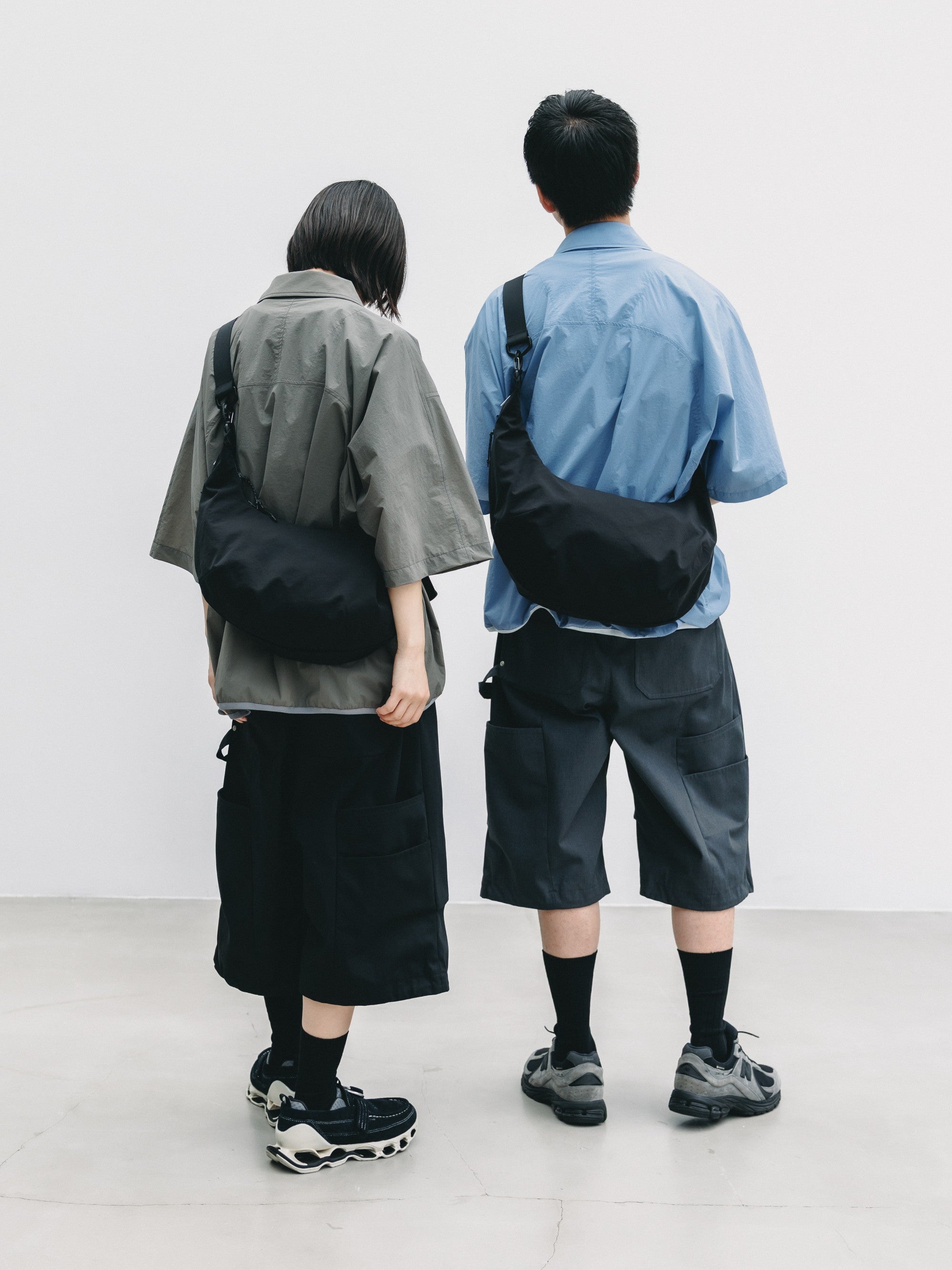 【6.27 SAT 20:00- IN STOCK】 SOFT SHELL 2WAY SYSTEM SHOULDER BAG