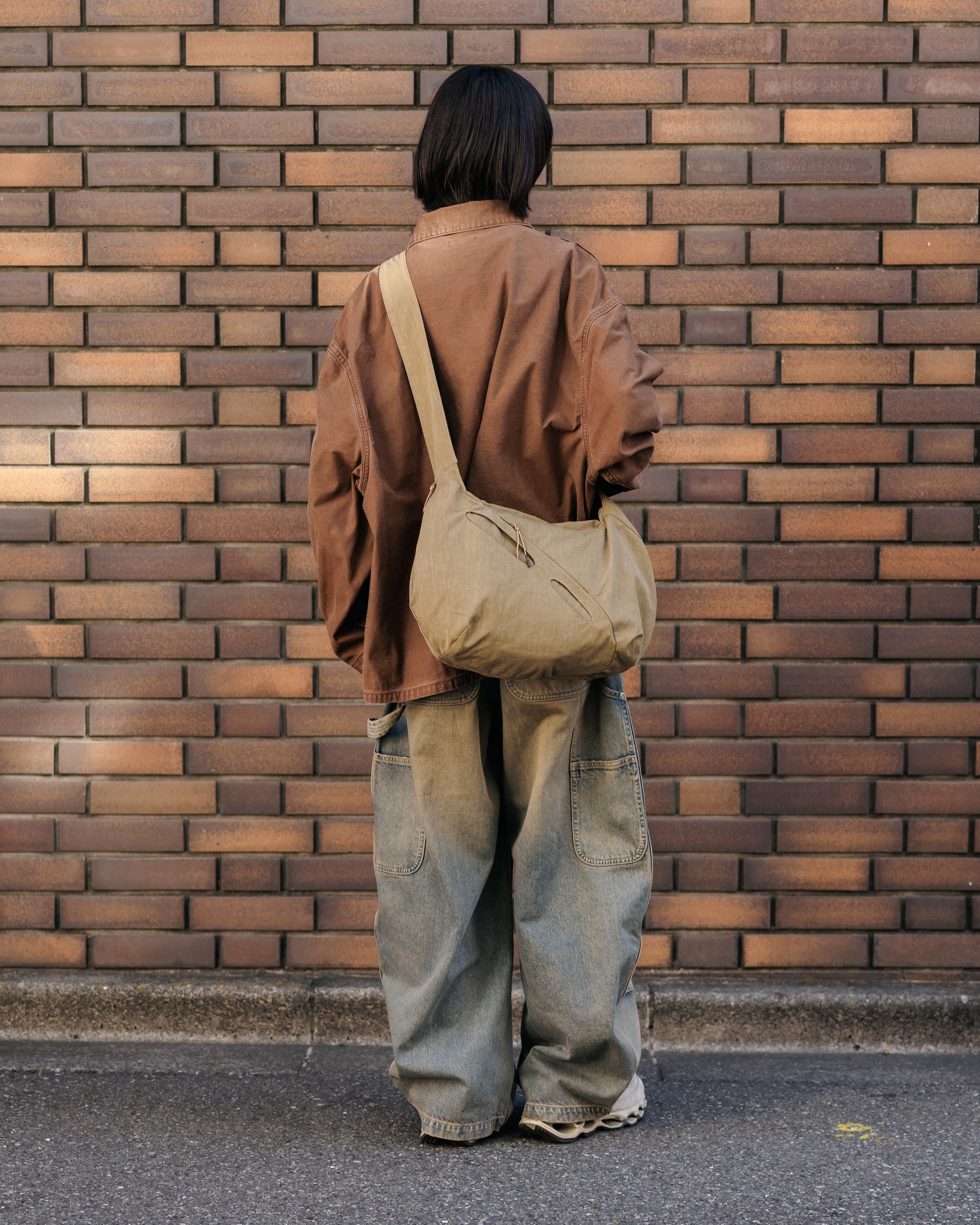 【2.4 WED 20:00- IN STOCK】VINTAGE EFFECT P-41 JACKET (BROWN)