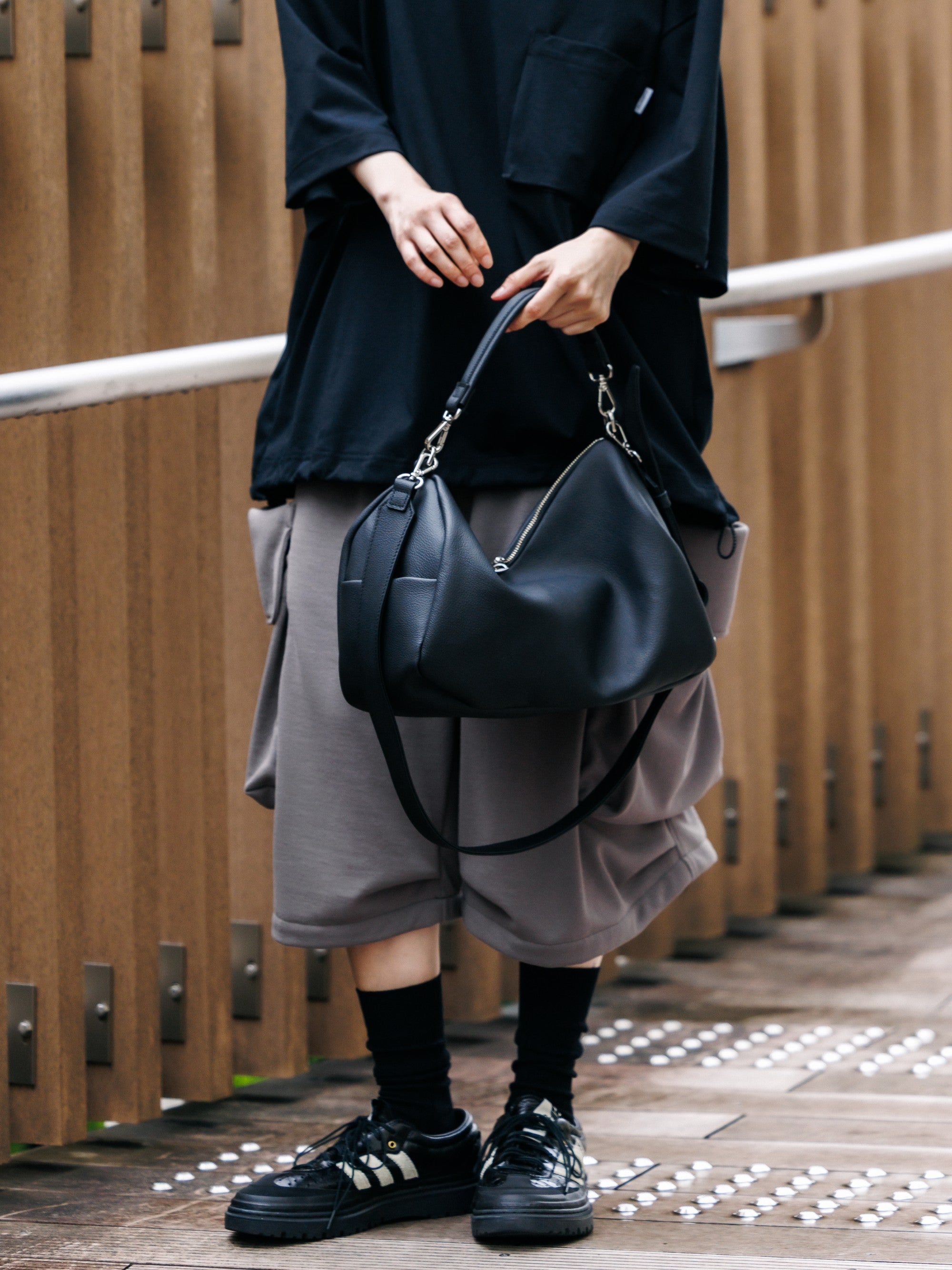 【7.15 WED 20:00- IN STOCK】CITY MILITARY SWEAT HALF PANTS 001 (GRAPHITE TAUPE)