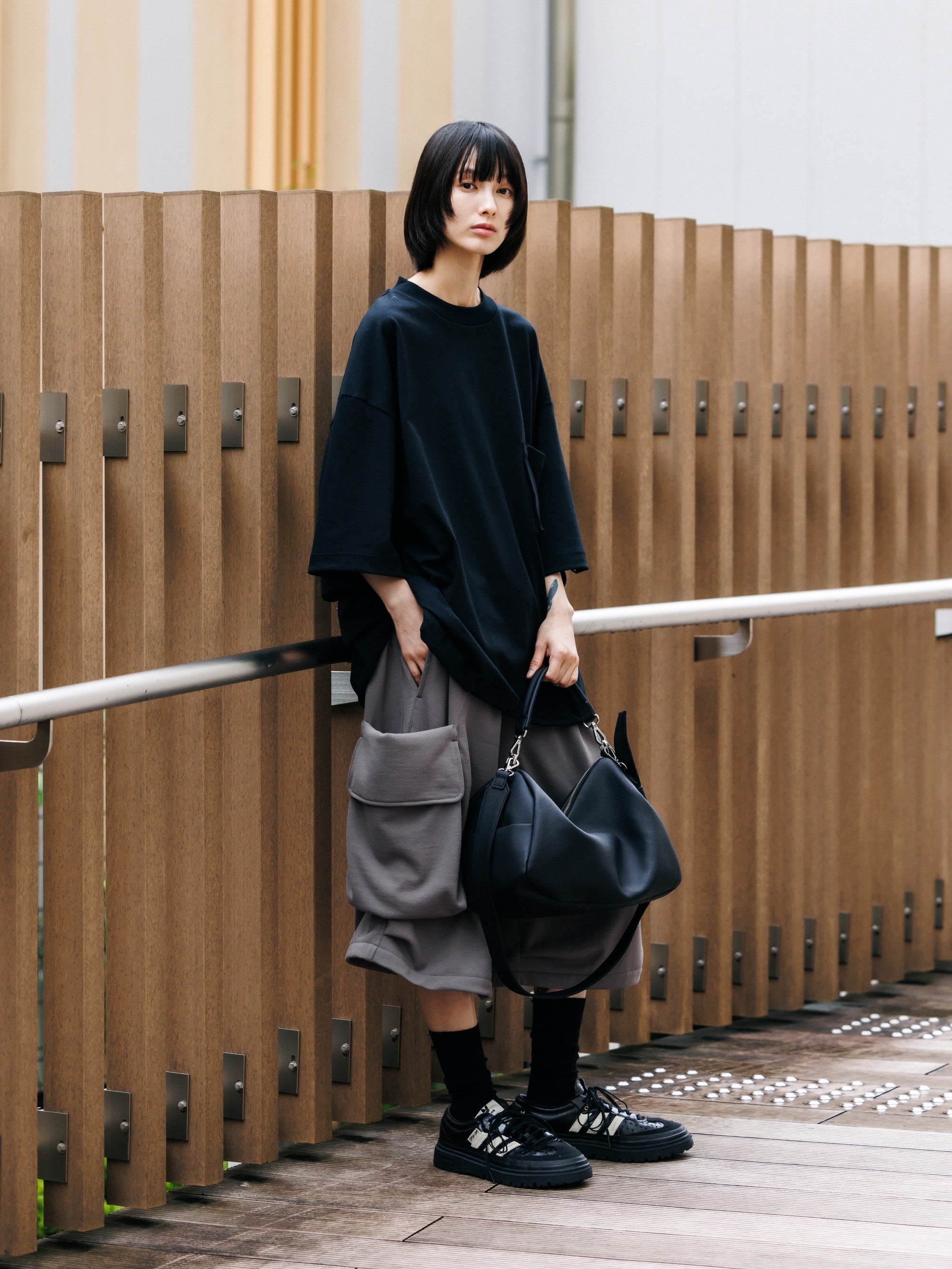 【7.15 WED 20:00- IN STOCK】CITY MILITARY SWEAT HALF PANTS 001 (GRAPHITE TAUPE)