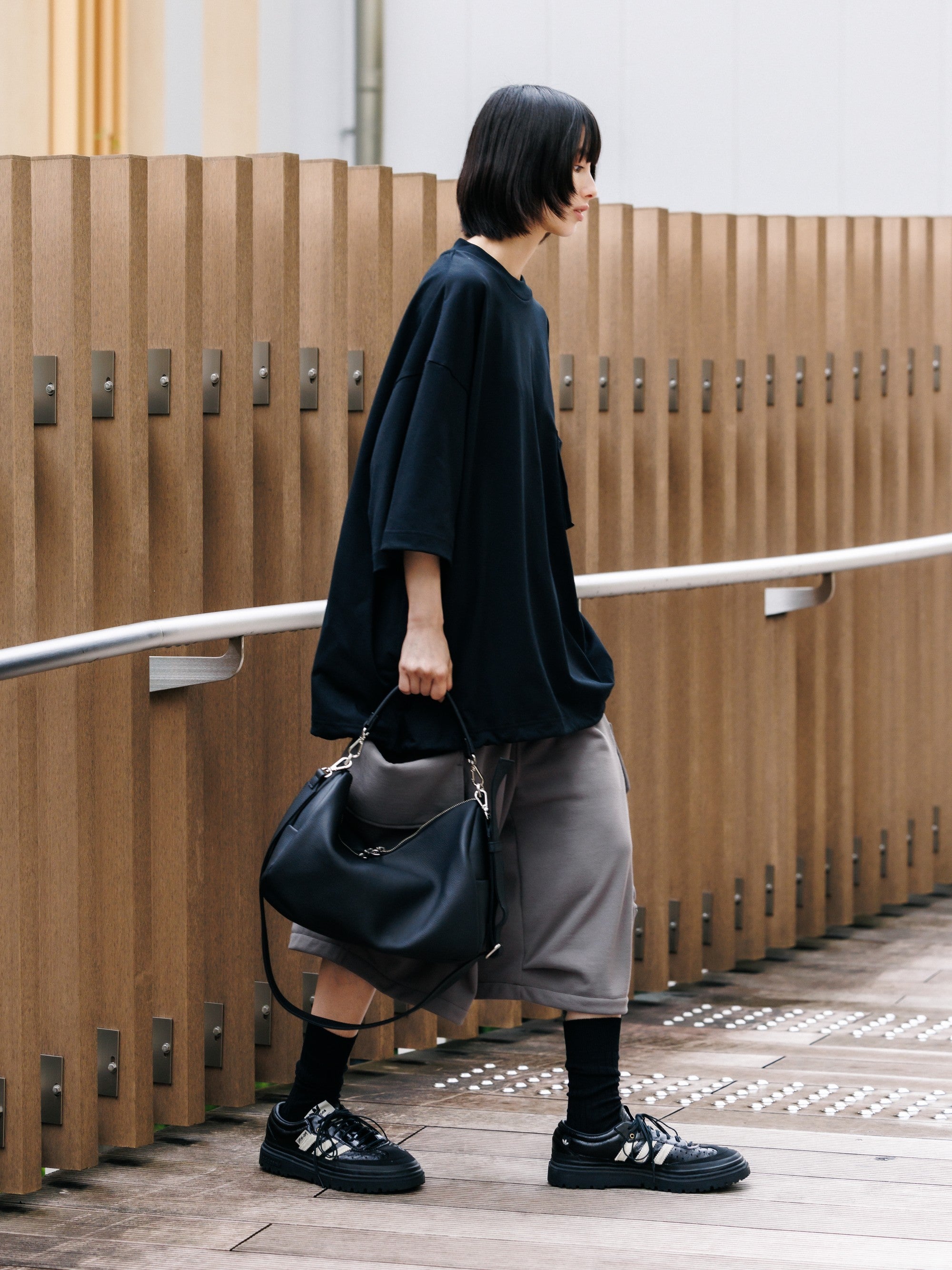 【7.15 WED 20:00- IN STOCK】CITY MILITARY SWEAT HALF PANTS 001 (GRAPHITE TAUPE)