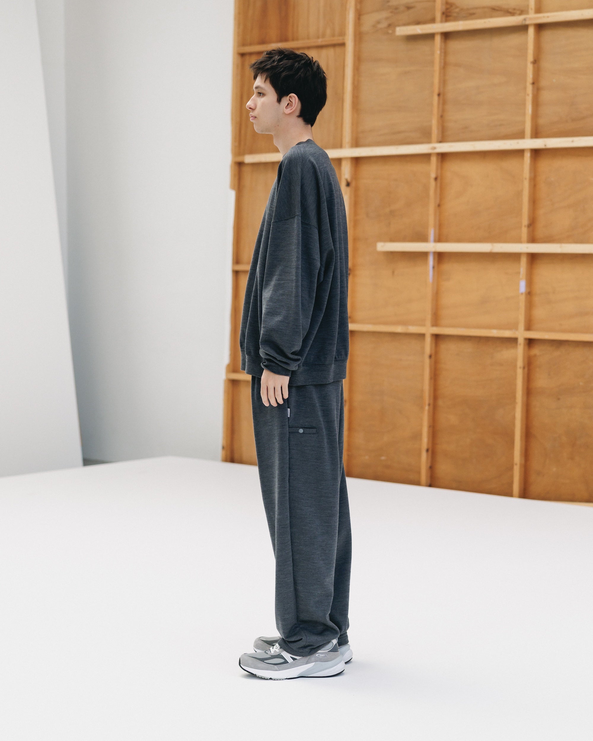 WOOL SWEATSHIRT (GRAY)