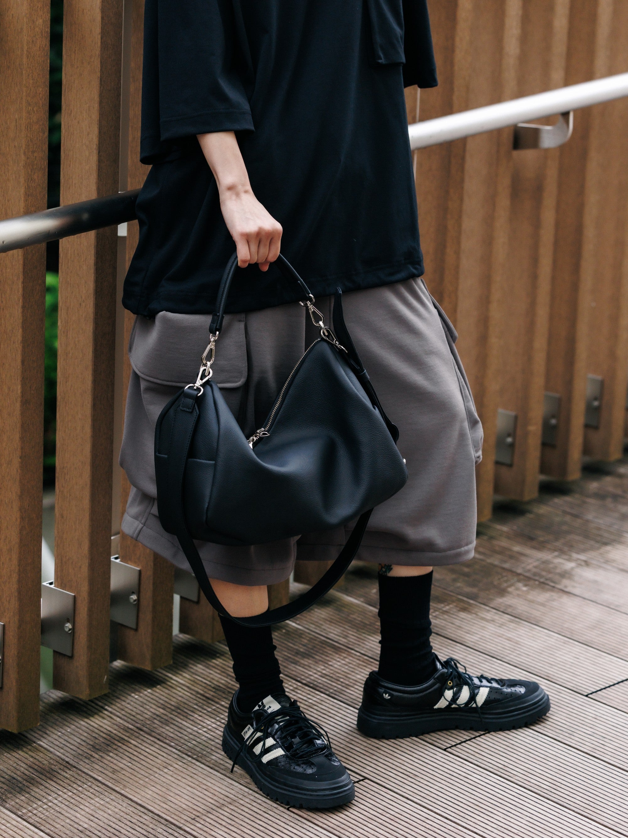 【7.15 WED 20:00- IN STOCK】CITY MILITARY SWEAT HALF PANTS 001 (GRAPHITE TAUPE)