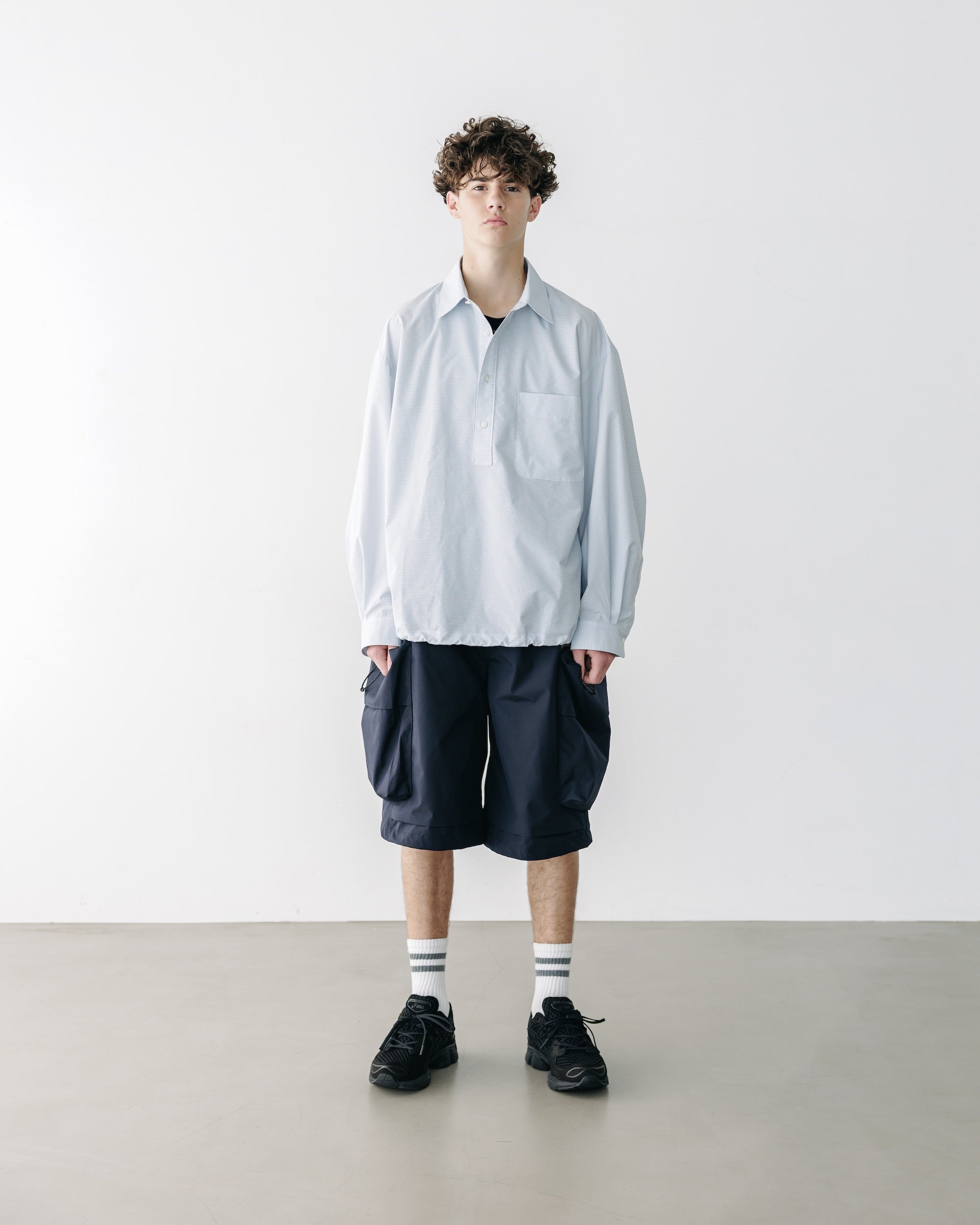 【5.6 TUE 20:00- IN STOCK】+phenix WINDSTOPPER® by GORE-TEX LABS CITY MILITARY HALF PANTS 002 (NAVY)