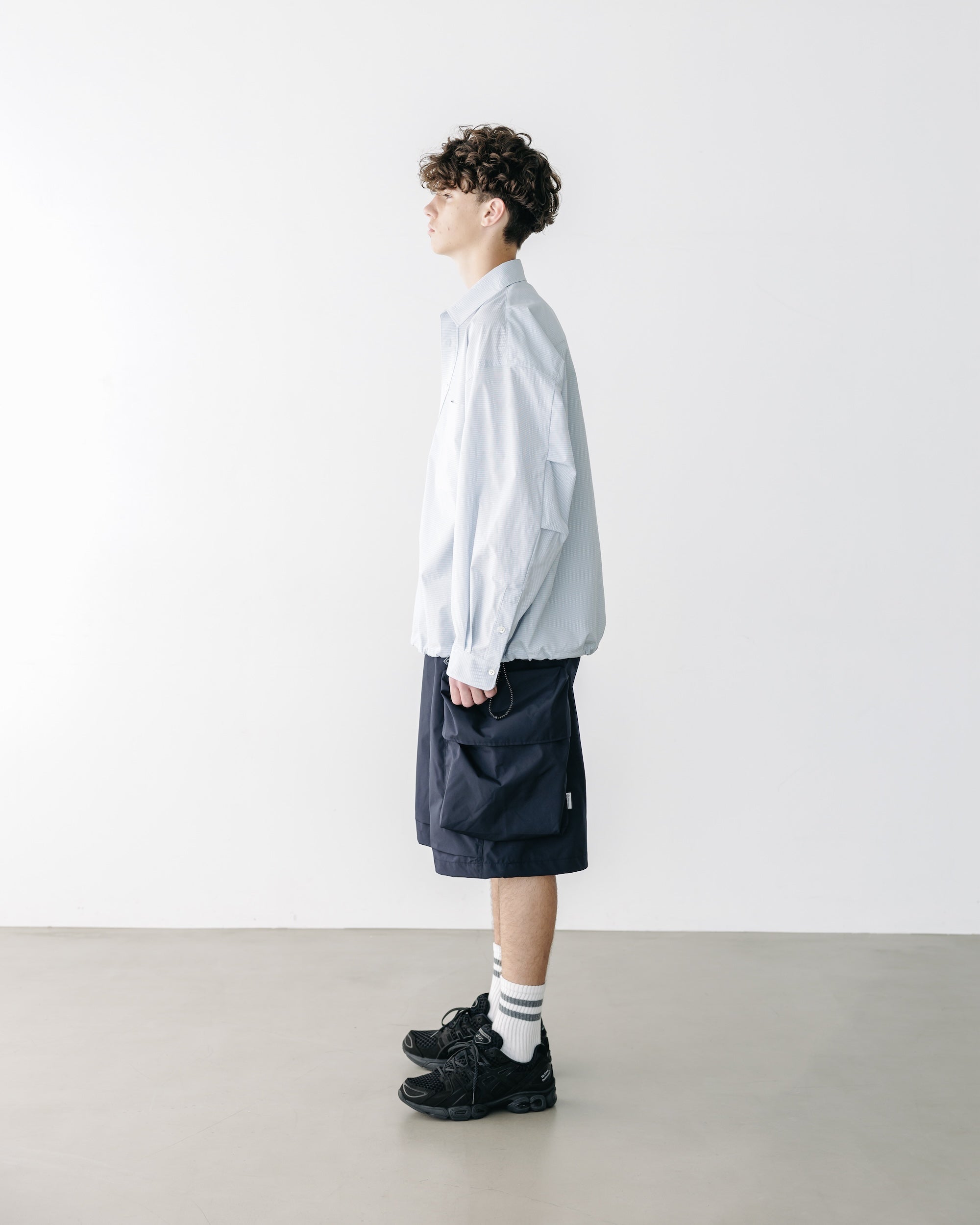 【5.6 TUE 20:00- IN STOCK】+phenix WINDSTOPPER® by GORE-TEX LABS CITY MILITARY HALF PANTS 002 (NAVY)
