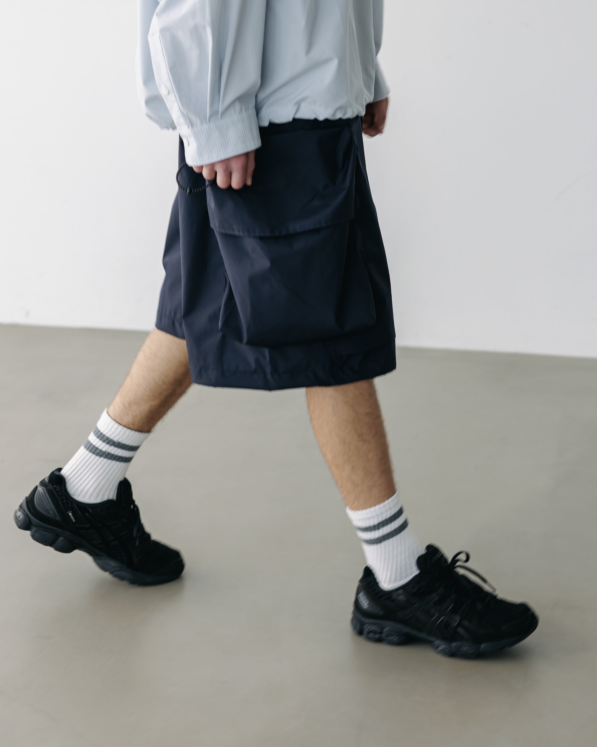 【5.6 TUE 20:00- IN STOCK】+phenix WINDSTOPPER® by GORE-TEX LABS CITY MILITARY HALF PANTS 002 (NAVY)