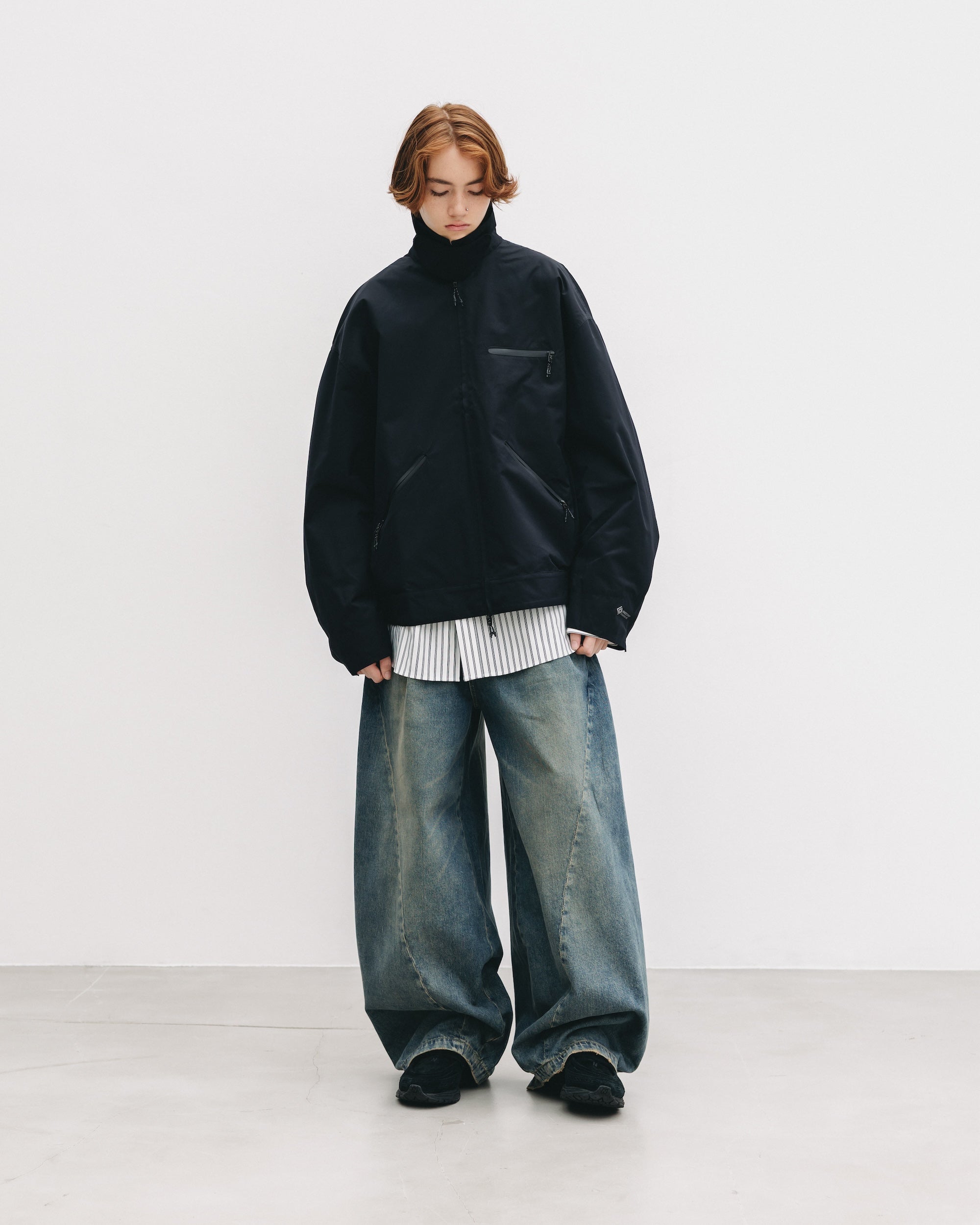 【9.24 WED 20:00- IN STOCK】+phenix WINDSTOPPER® by GORE-TEX LABS TWILL CITY WORKER JACKET (BLACK)