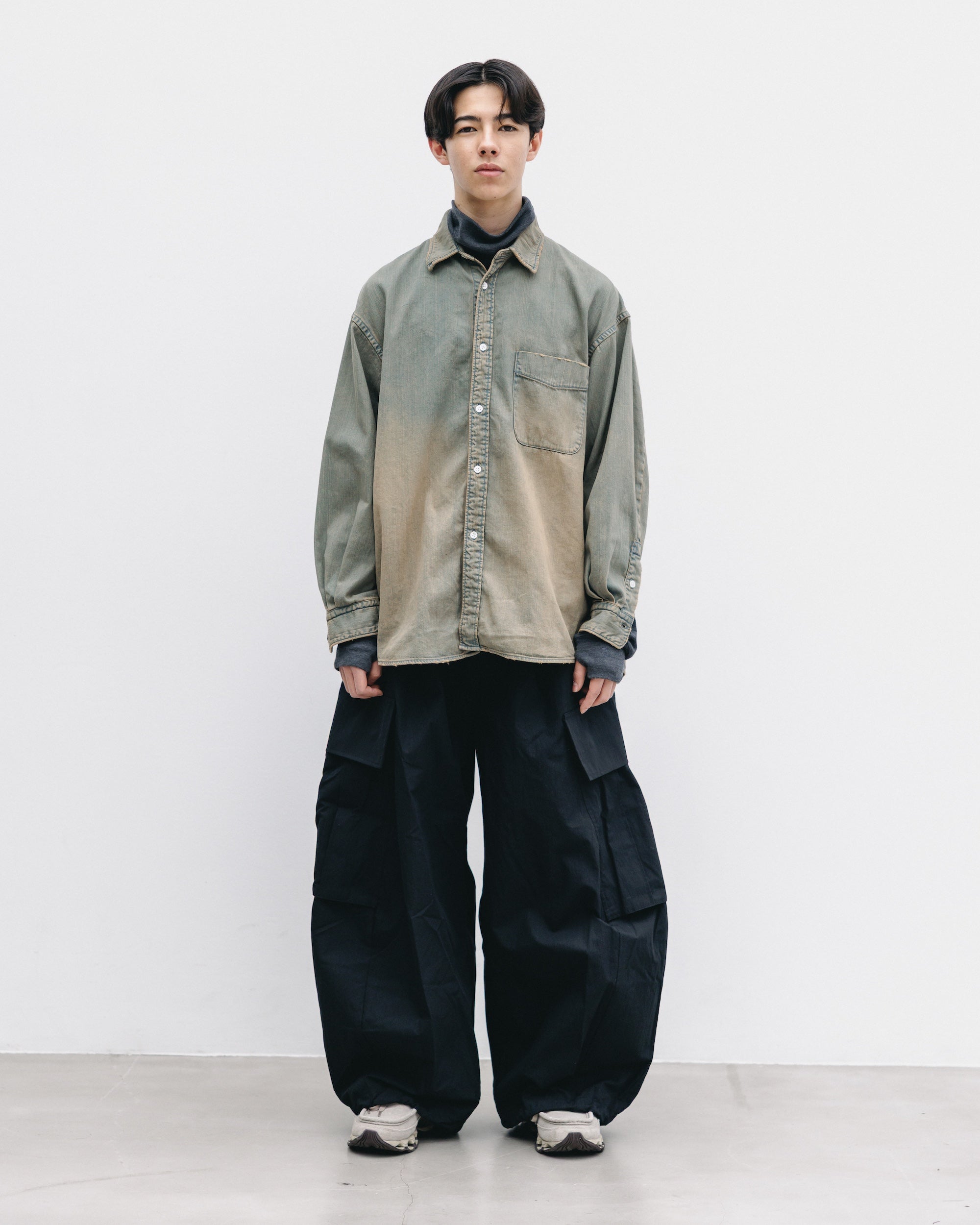 【2.28 SAT 20:00- IN STOCK】DENIM CLASSIC CITY L/S SHIRT (VINTAGE BEIGE)