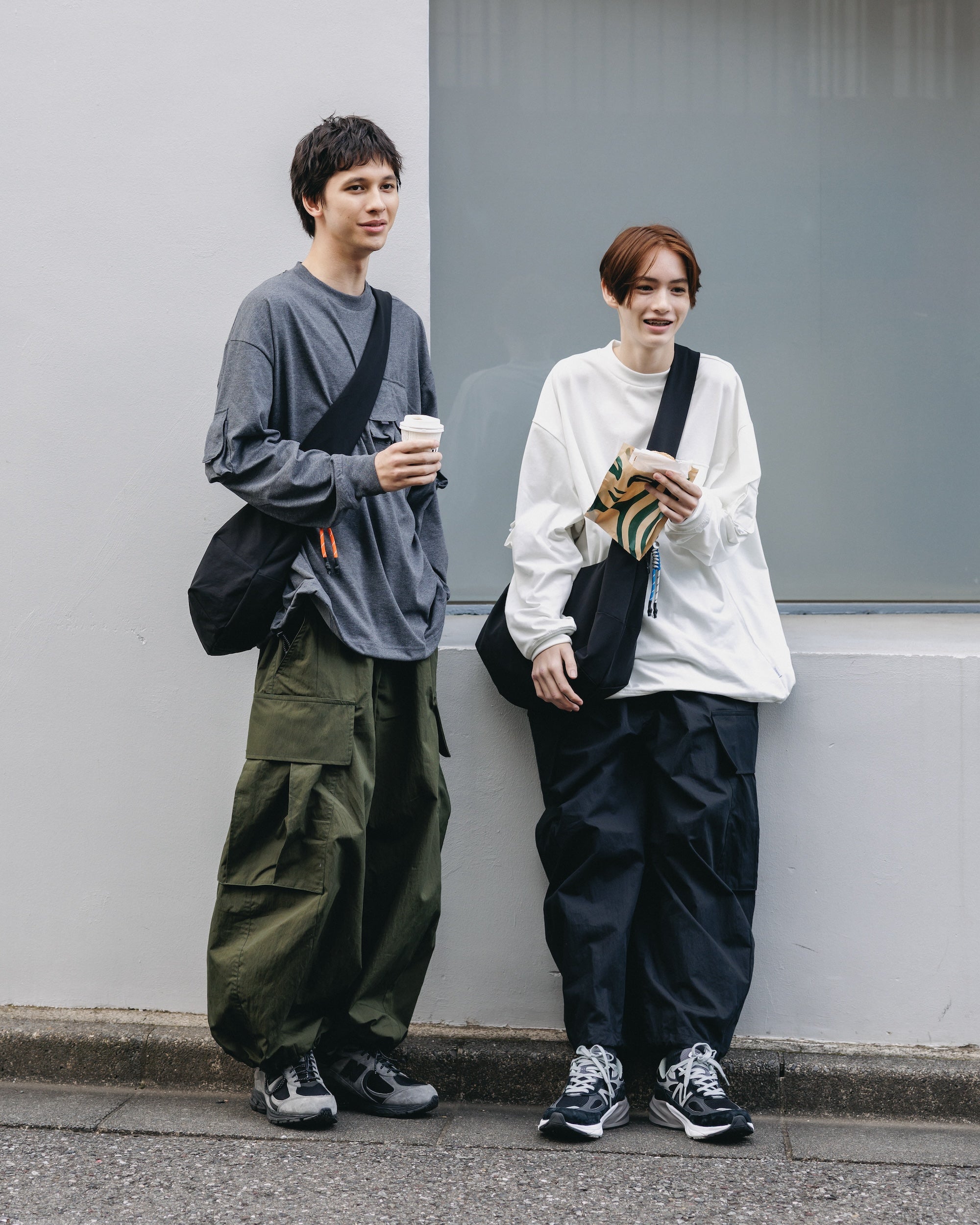 【11.26 WED 20:00- IN STOCK】MEGA POCKET BALLOON CARGO PANTS (OLIVE)