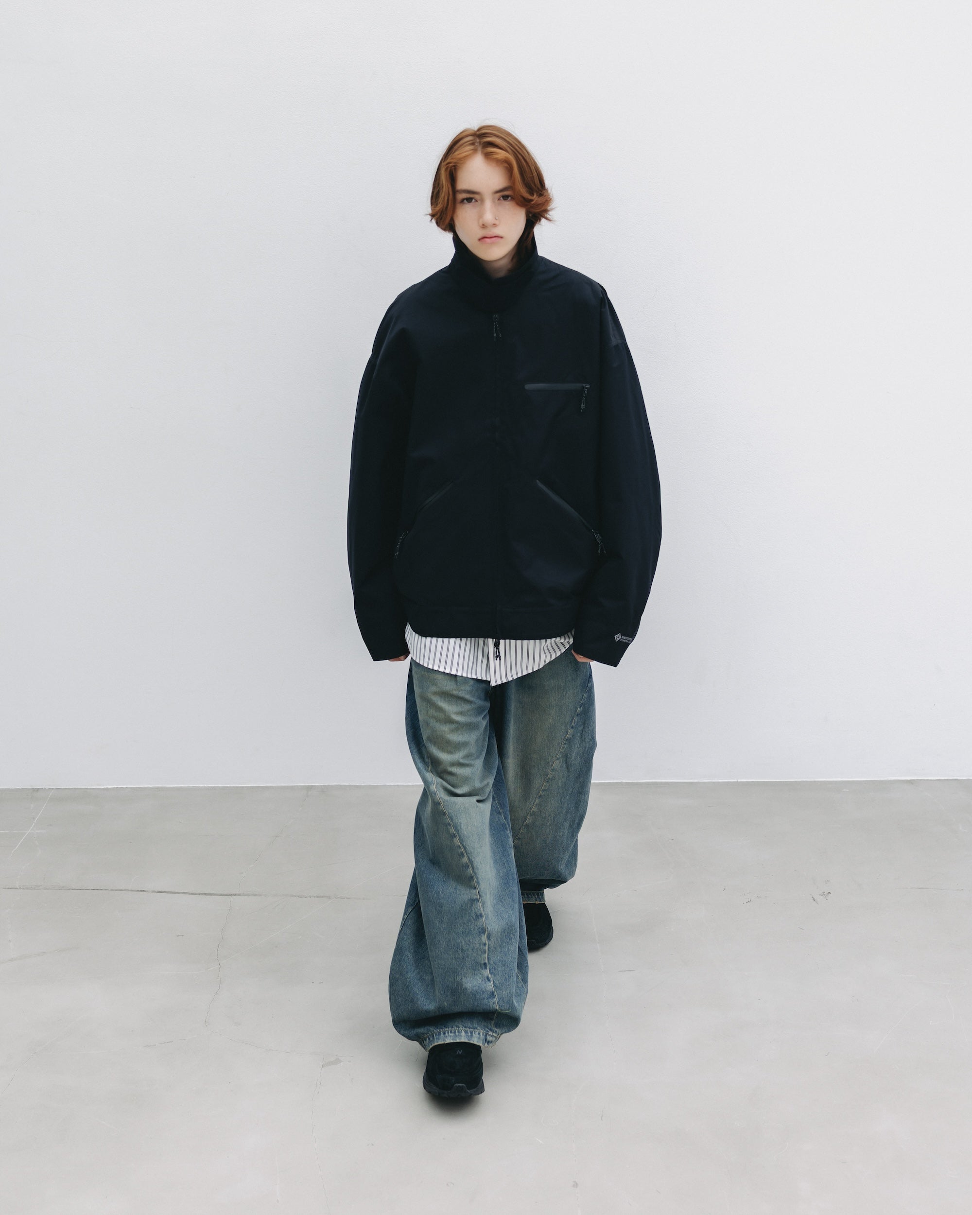【9.24 WED 20:00- IN STOCK】+phenix WINDSTOPPER® by GORE-TEX LABS TWILL CITY WORKER JACKET (BLACK)