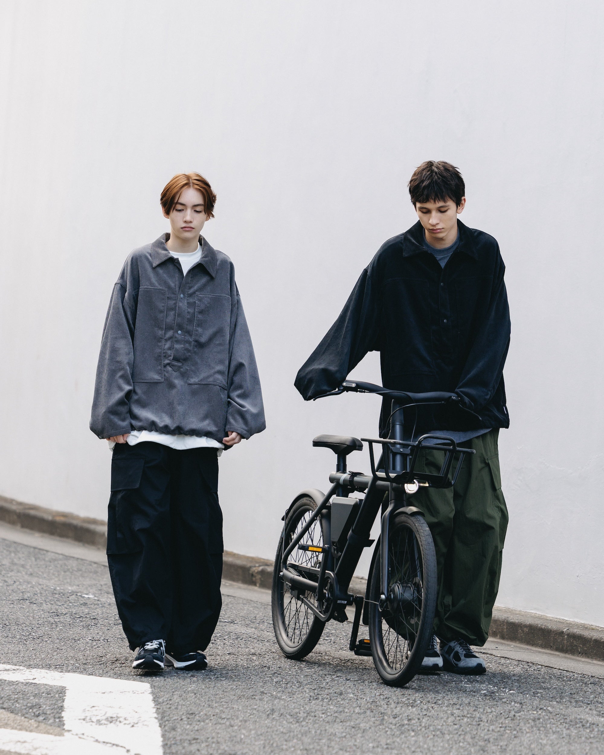 【11.26 WED 20:00- IN STOCK】TECH CORDUROY US ARMY M-35 PULLOVER JACKET (GRAY)