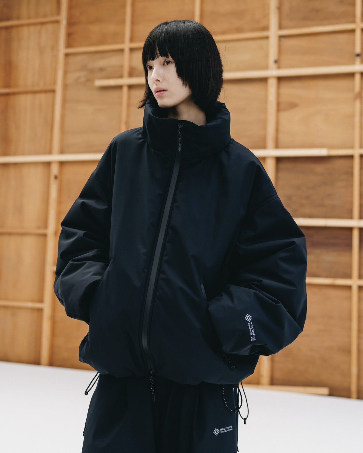 【10.28 WED 20:00- IN STOCK】 +phenix WINDSTOPPER® by GORE-TEX LABS CITY UTILITY INSULATED JACKET TYPE 1 (BLACK)