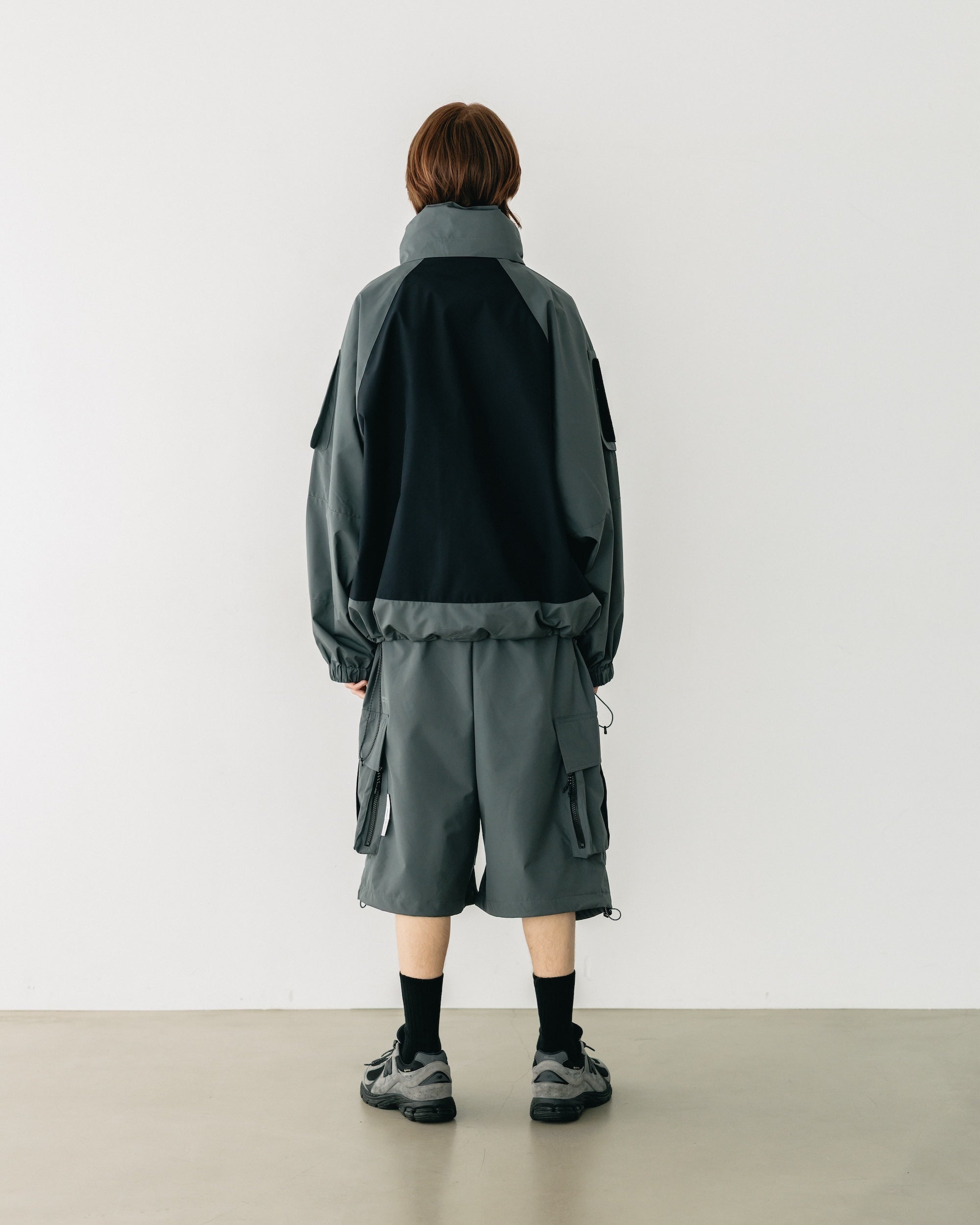 +phenix WINDSTOPPER® BY GORE-TEX LABS CITY MILITARY HALF PANTS 003 (GRAPHAITE GRAY)