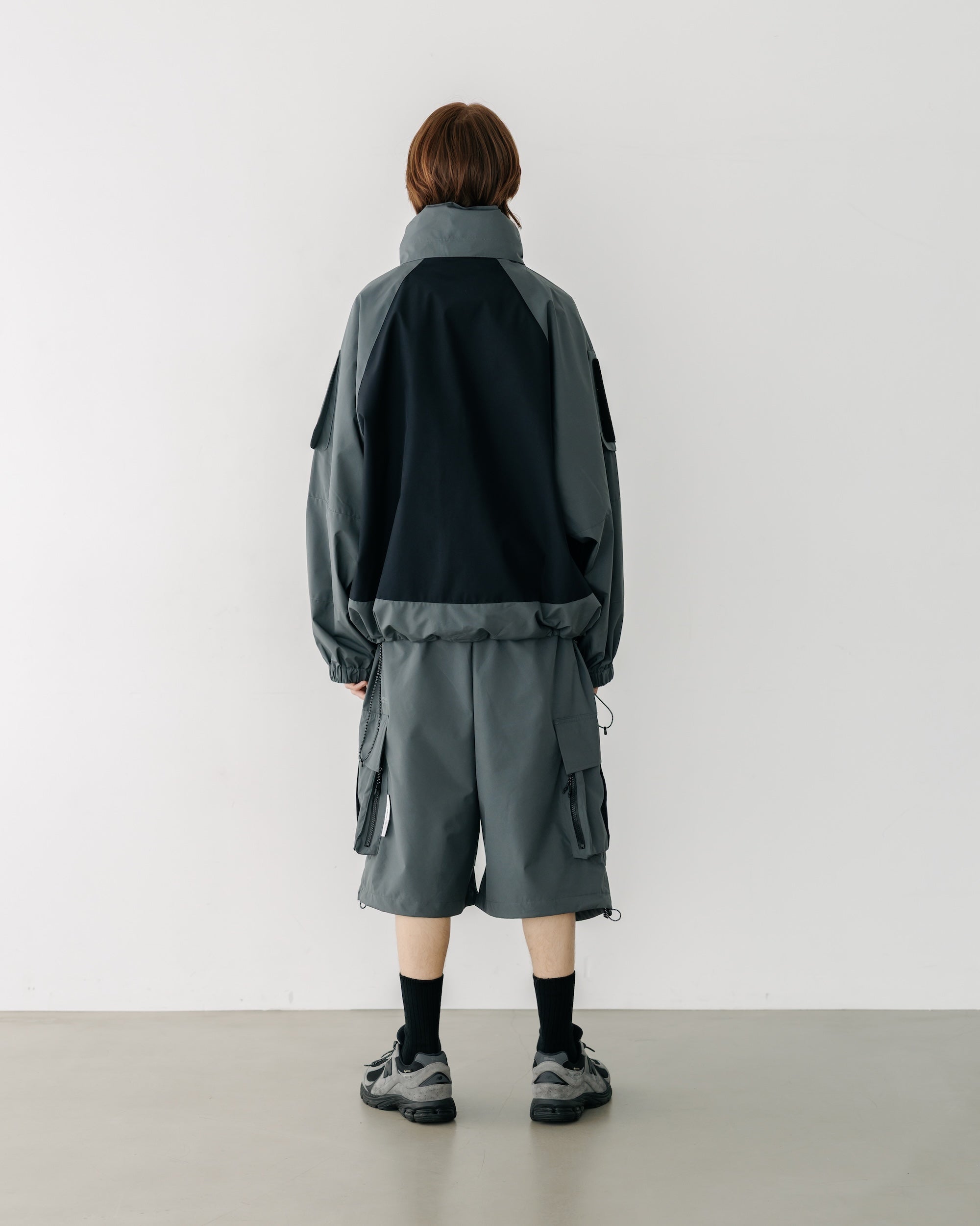 【9.17 WED 20:00- IN STOCK】+phenix WINDSTOPPER® by GORE-TEX LABS CITY MILITARY JACKET (GRAPHAITE GRAY× BLACK)