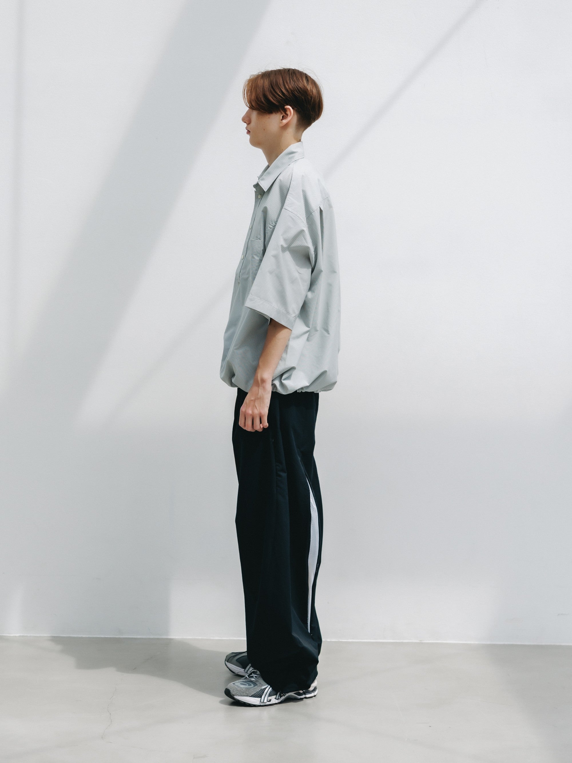 【6.3 WED 20:00- IN STOCK】COOLDOTS® CITY BARREL LEG PANTS(BLACK)