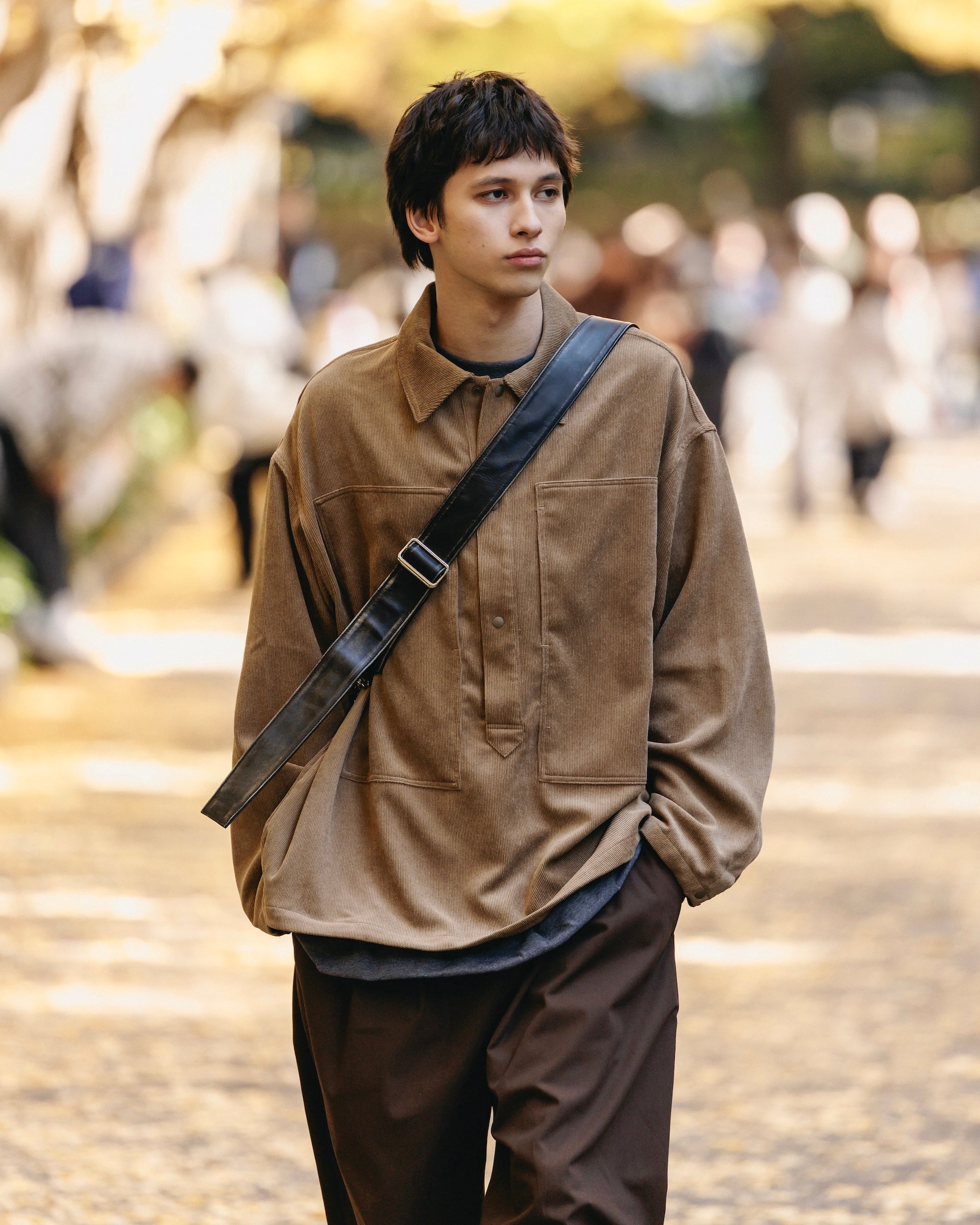 【11.26 WED 20:00- IN STOCK】TECH CORDUROY US ARMY M-35 PULLOVER JACKET (BEIGE)