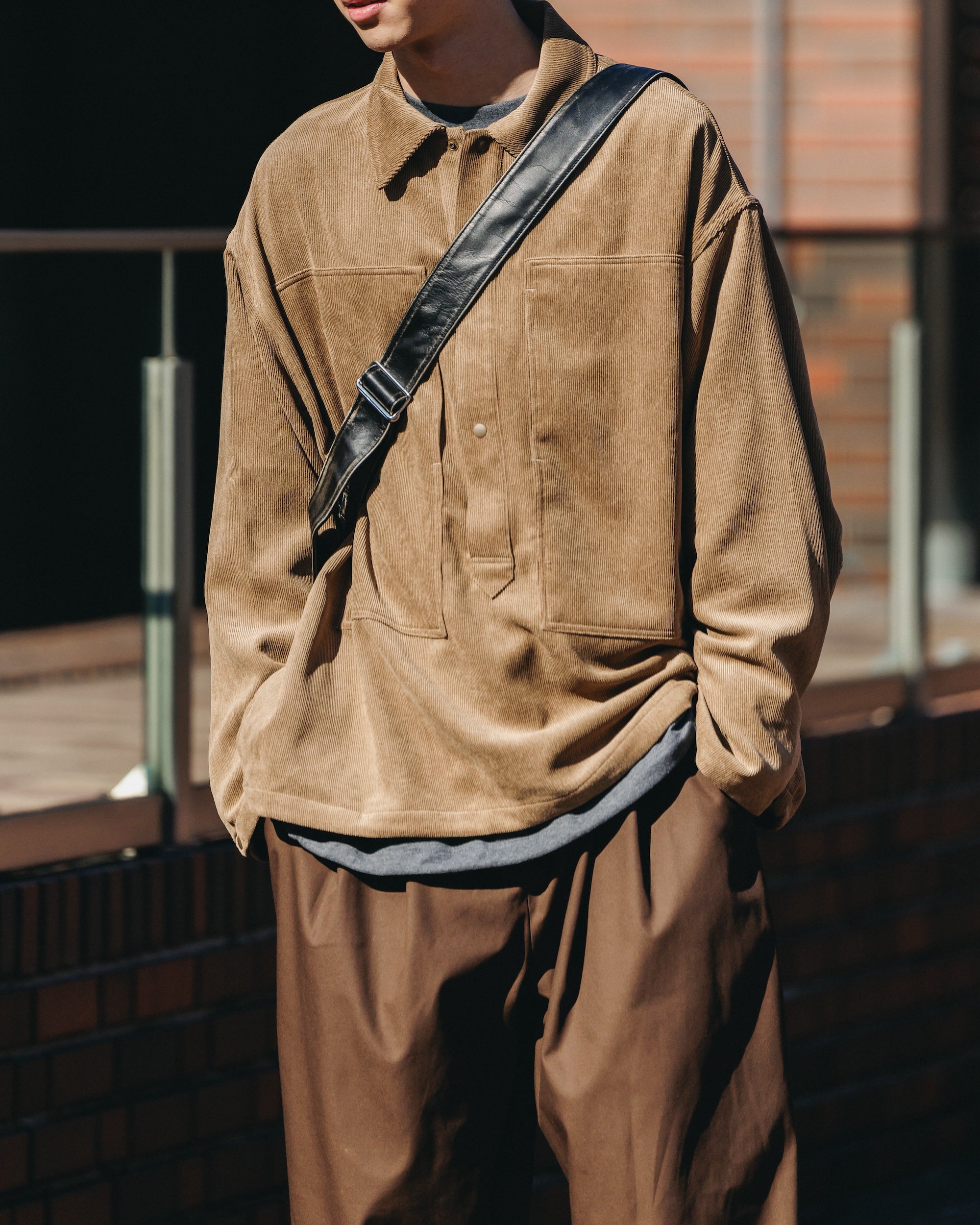 【11.26 WED 20:00- IN STOCK】TECH CORDUROY US ARMY M-35 PULLOVER JACKET (BEIGE)