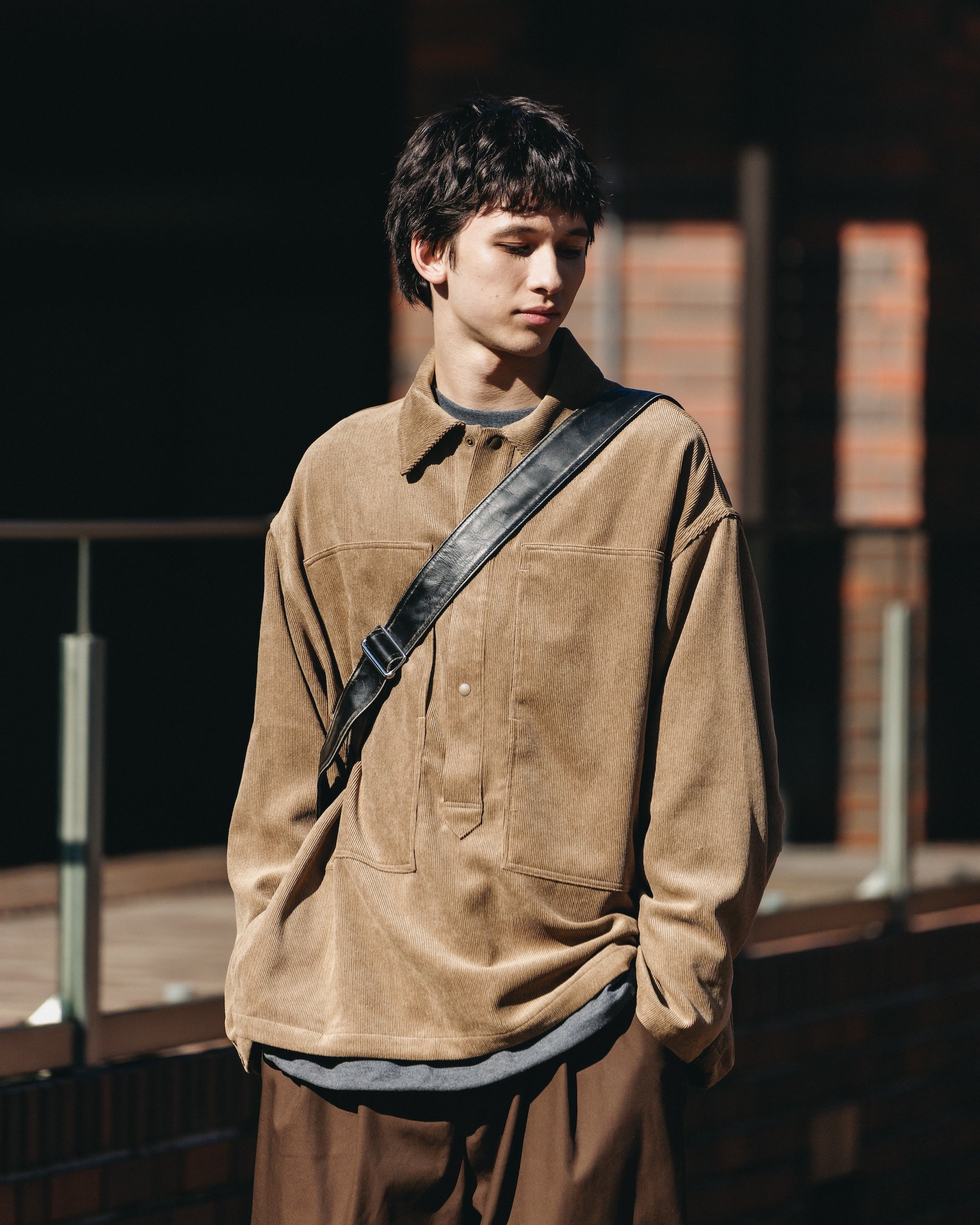 【11.26 WED 20:00- IN STOCK】TECH CORDUROY US ARMY M-35 PULLOVER JACKET (BEIGE)