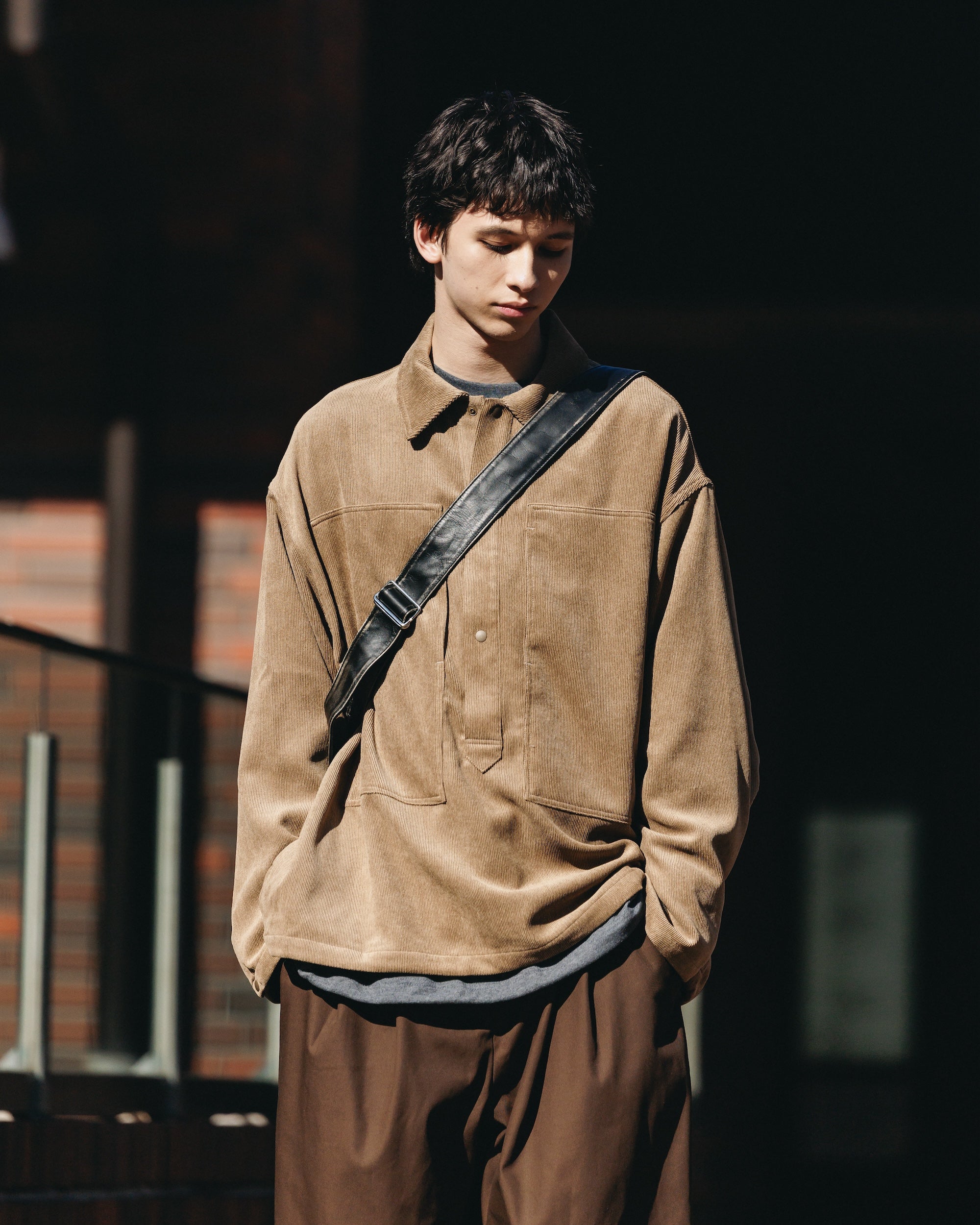 【11.26 WED 20:00- IN STOCK】TECH CORDUROY US ARMY M-35 PULLOVER JACKET (BEIGE)