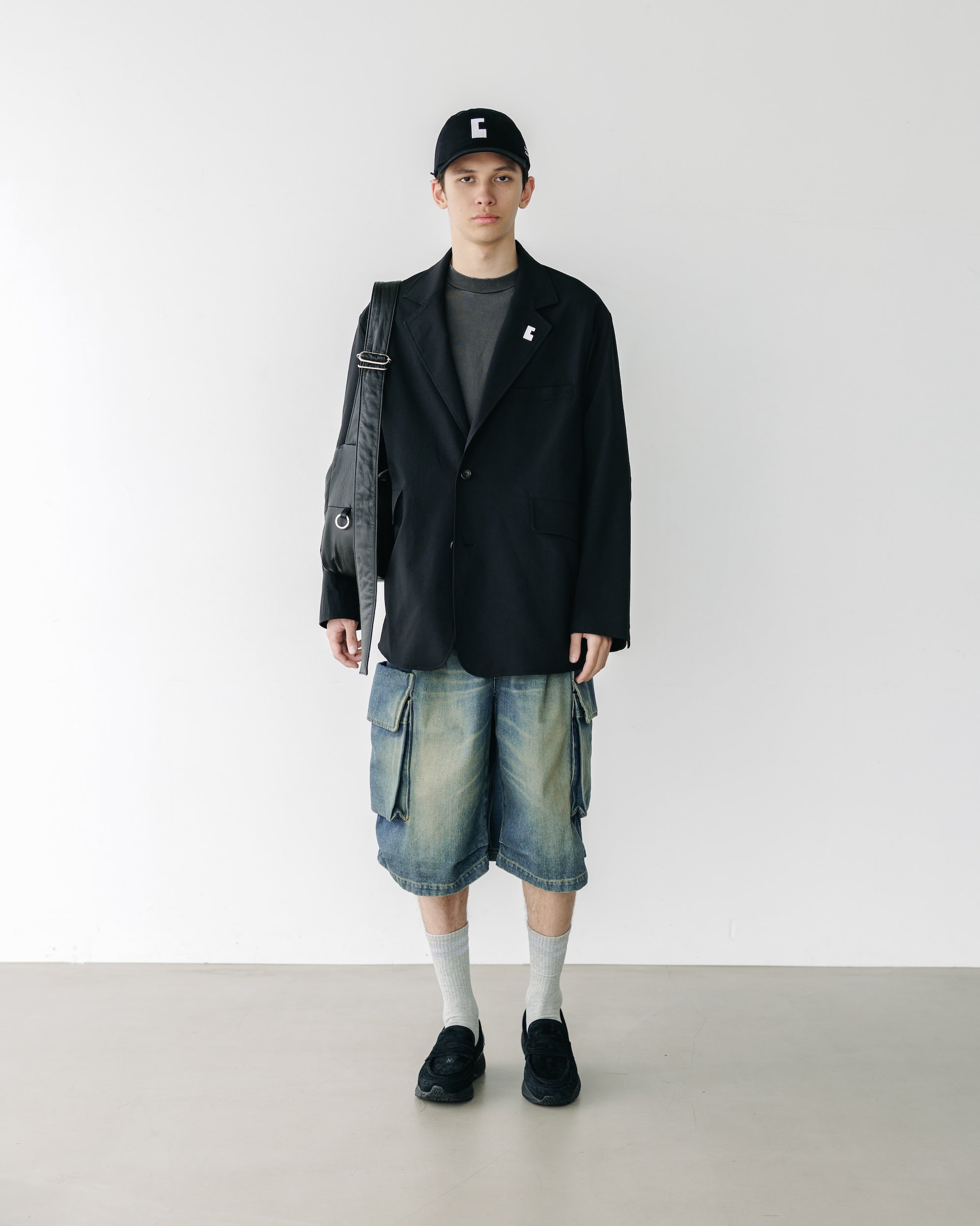 CITY UNIFORM TAILORED JACKET (BLACK)
