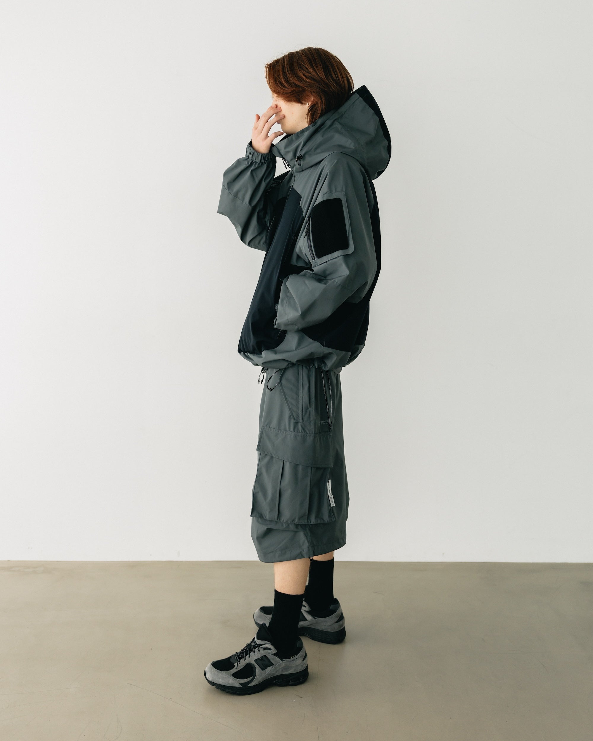 【8.2 SAT 20:00- IN STOCK】+phenix WINDSTOPPER® BY GORE-TEX LABS CITY MILITARY HALF PANTS 003 (GRAPHAITE GRAY)