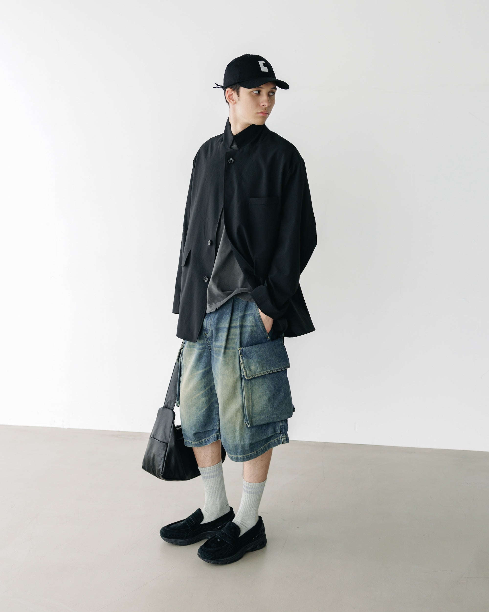 CITY UNIFORM TAILORED JACKET (BLACK)