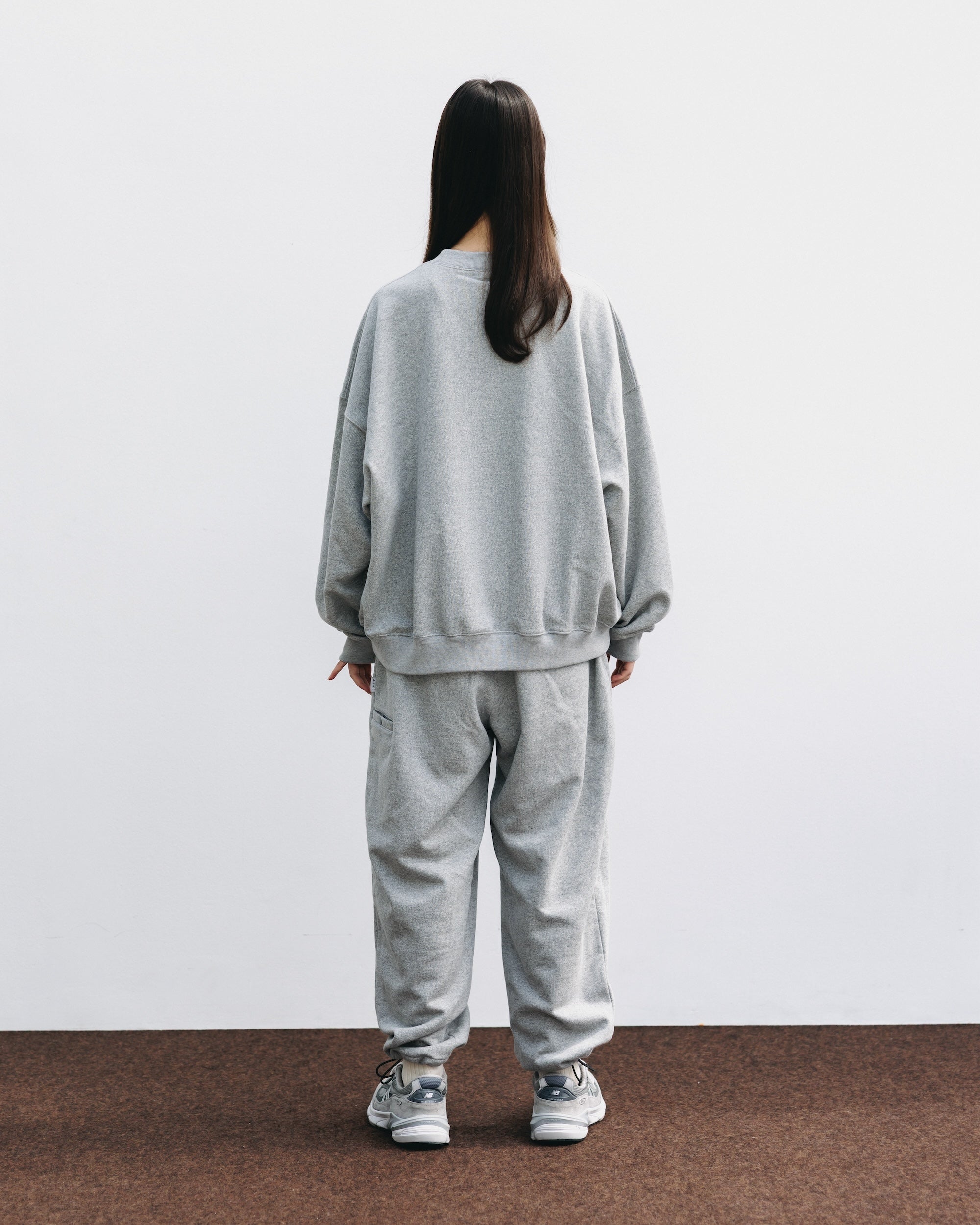 【10.15 WED 20:00- IN STOCK】"C"SWEAT WIDE TAPERED PANTS FOR YGM (GRAY)