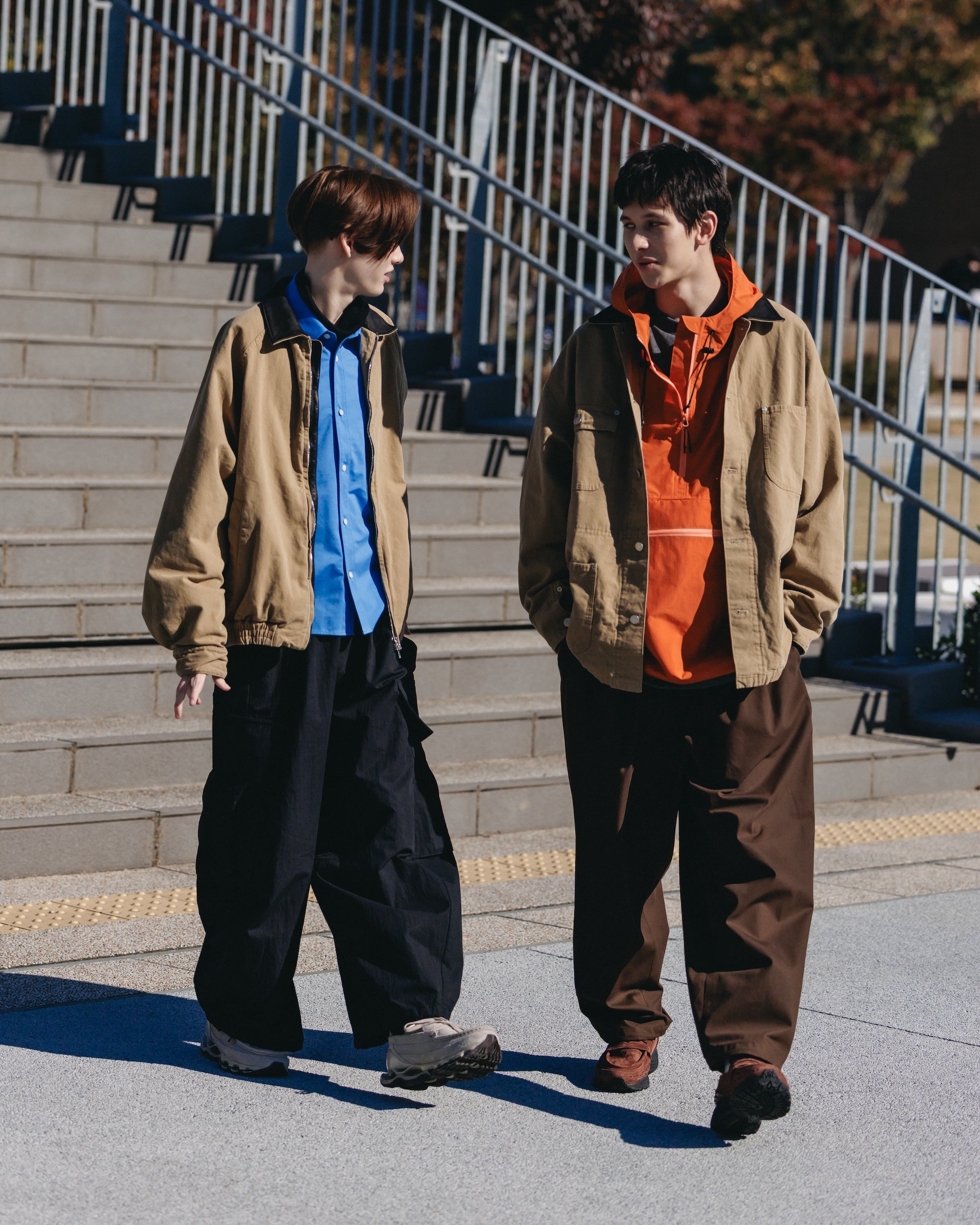 VINTAGE DYED CITY UTILITY COAT (BEIGE)