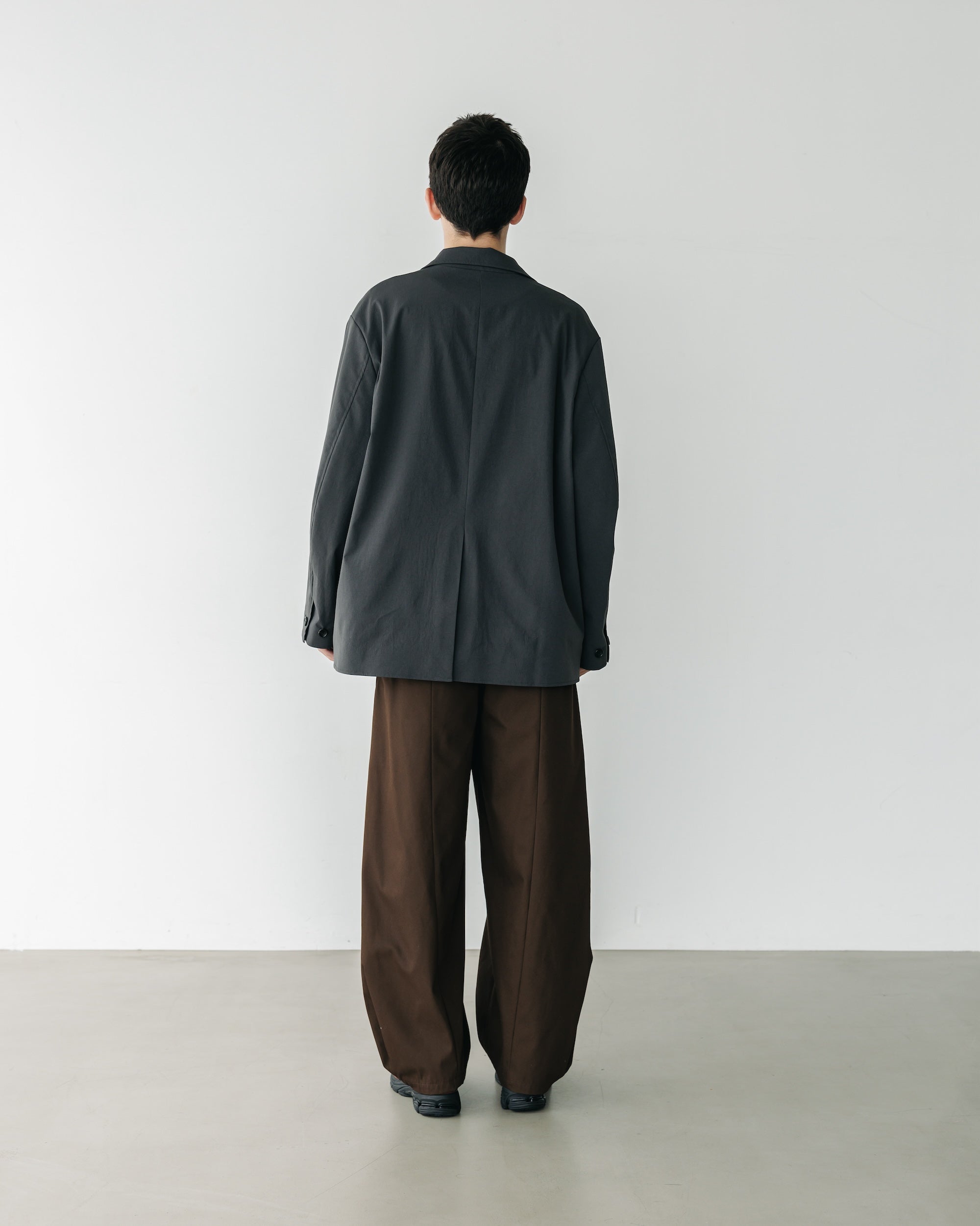 CITY UNIFORM TAILORED JACKET (CHARCOAL)
