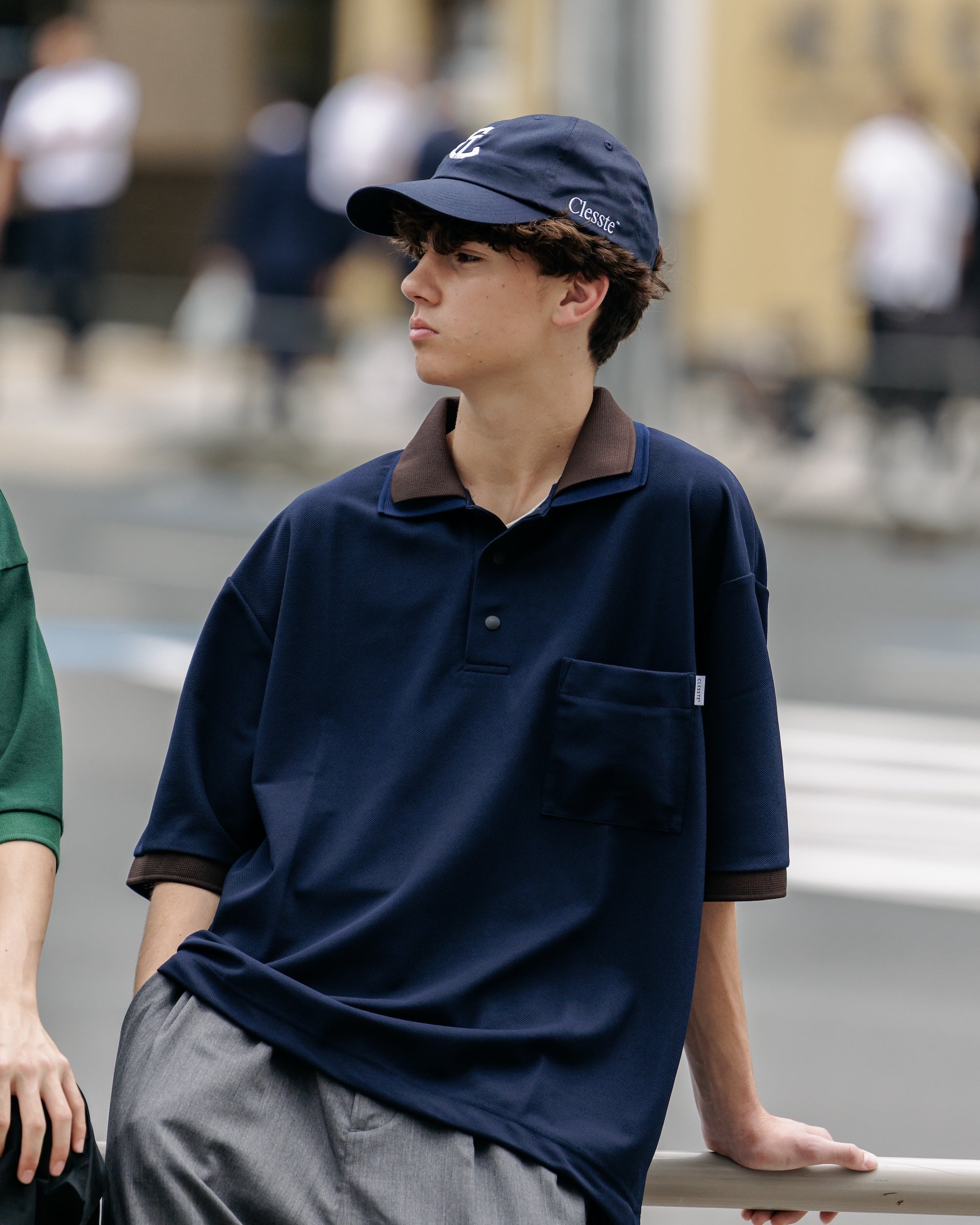 【6.21 SAT 20:00- IN STOCK】"CL"ACTIVE CITY CAP 001 (NAVY×WHITE)