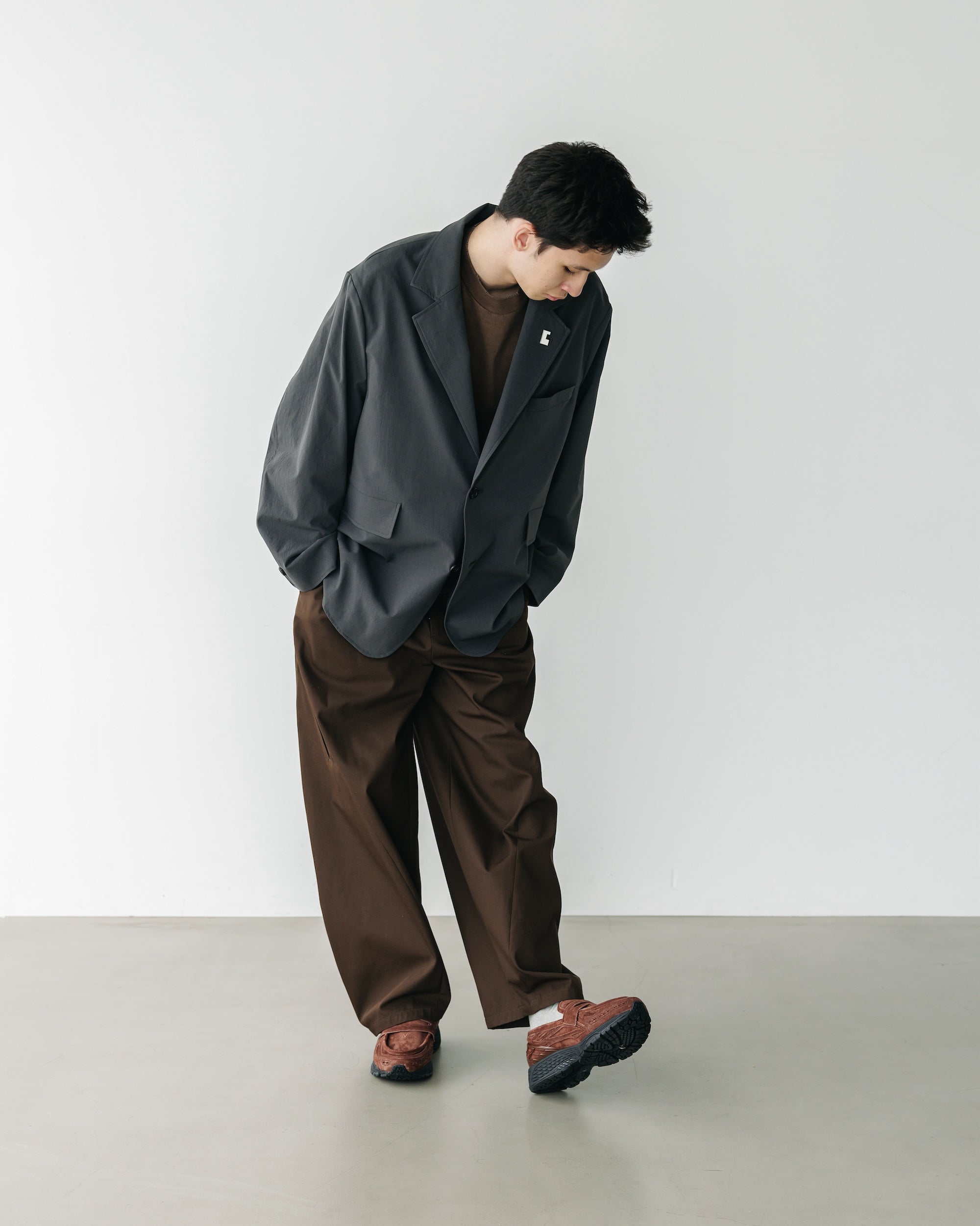 CITY UNIFORM TAILORED JACKET (CHARCOAL)