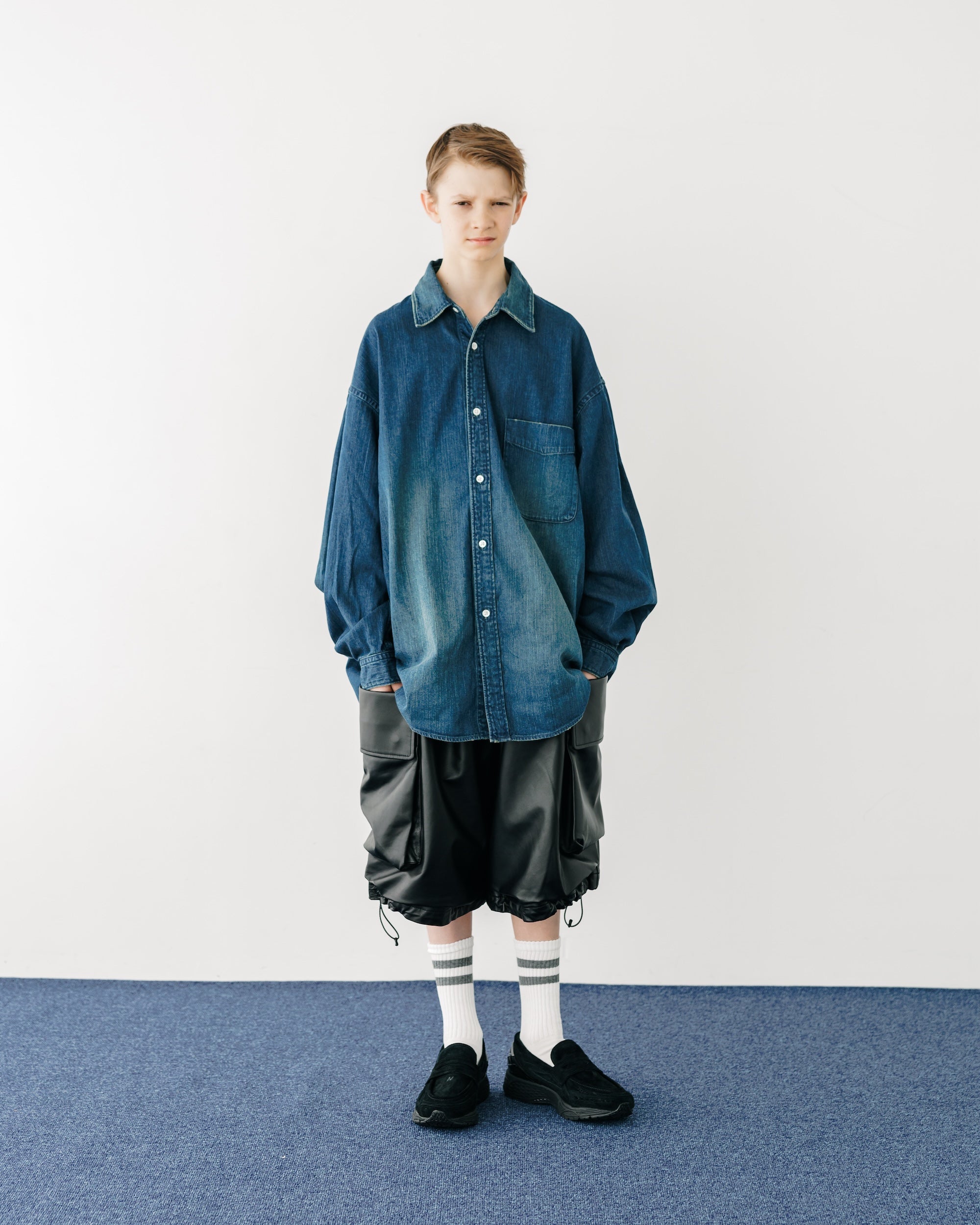 +phenix WINDSTOPPER® by GORE-TEX LABS LEATHER CITY MILITARY HALF PANTS