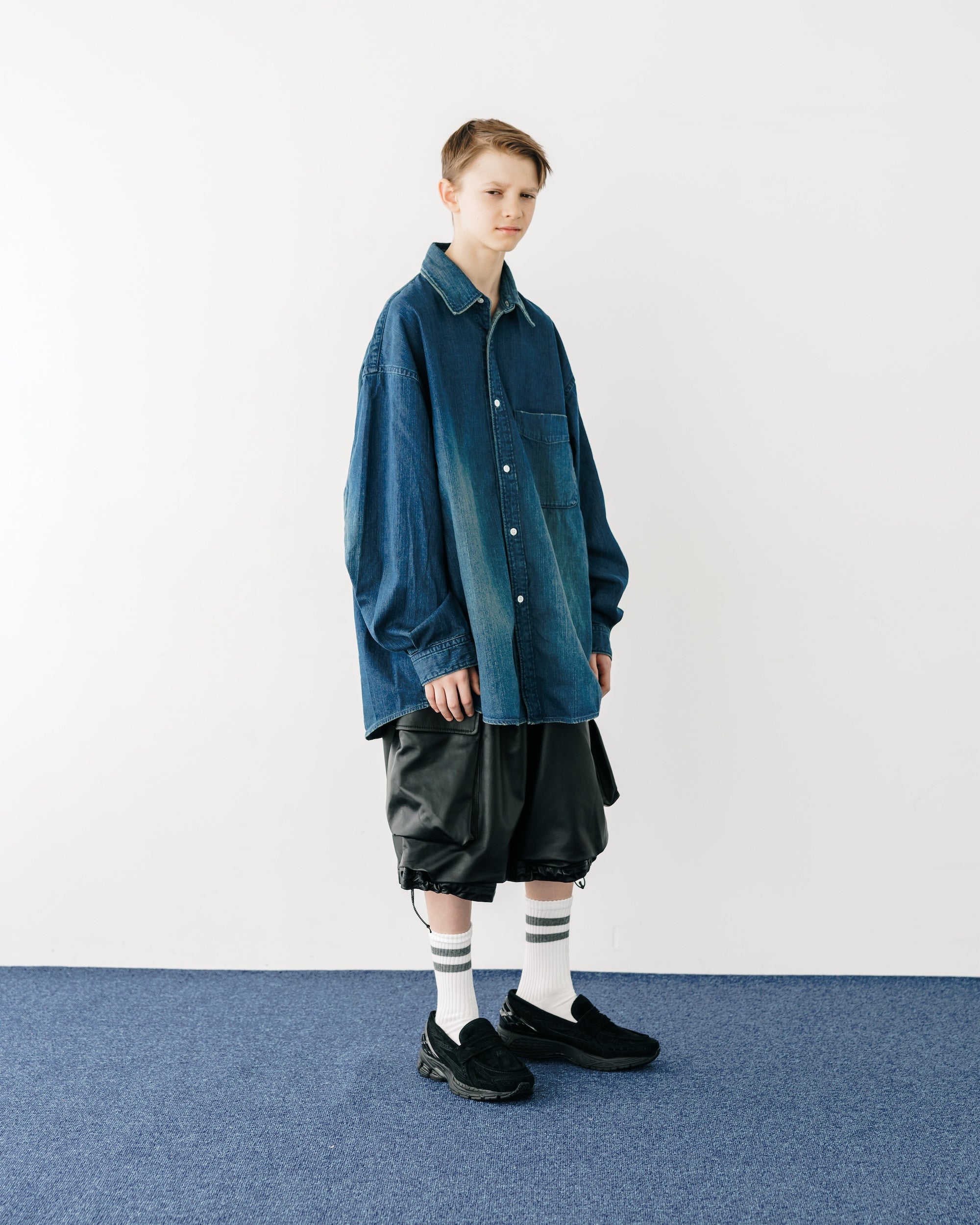 +phenix WINDSTOPPER® by GORE-TEX LABS LEATHER CITY MILITARY HALF PANTS