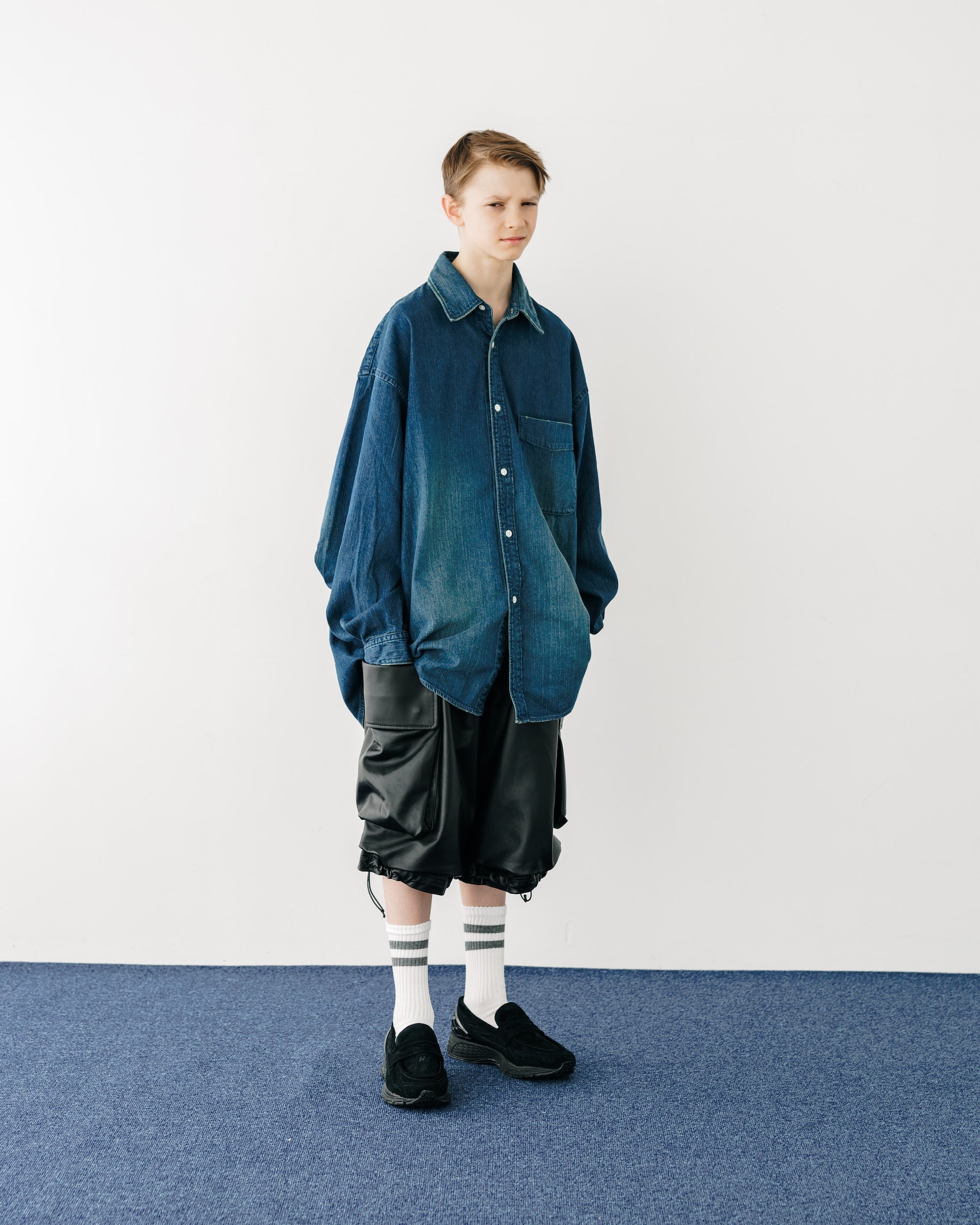 +phenix WINDSTOPPER® by GORE-TEX LABS LEATHER CITY MILITARY HALF PANTS