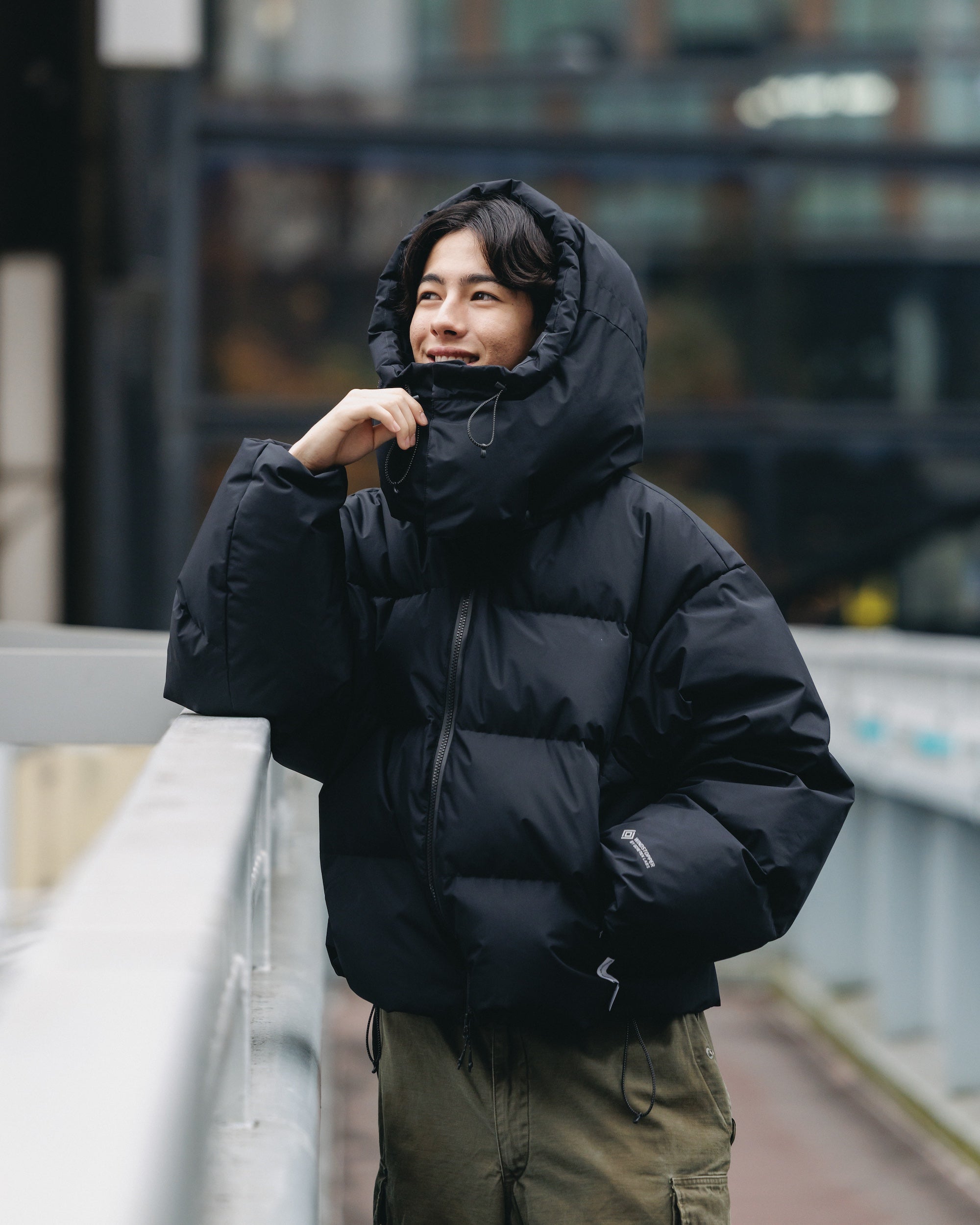 【12.13 SAT 20:00- IN STOCK】+phenix WINDSTOPPER® by GORE-TEX LABS CITY DOWN JACKET (BLACK)