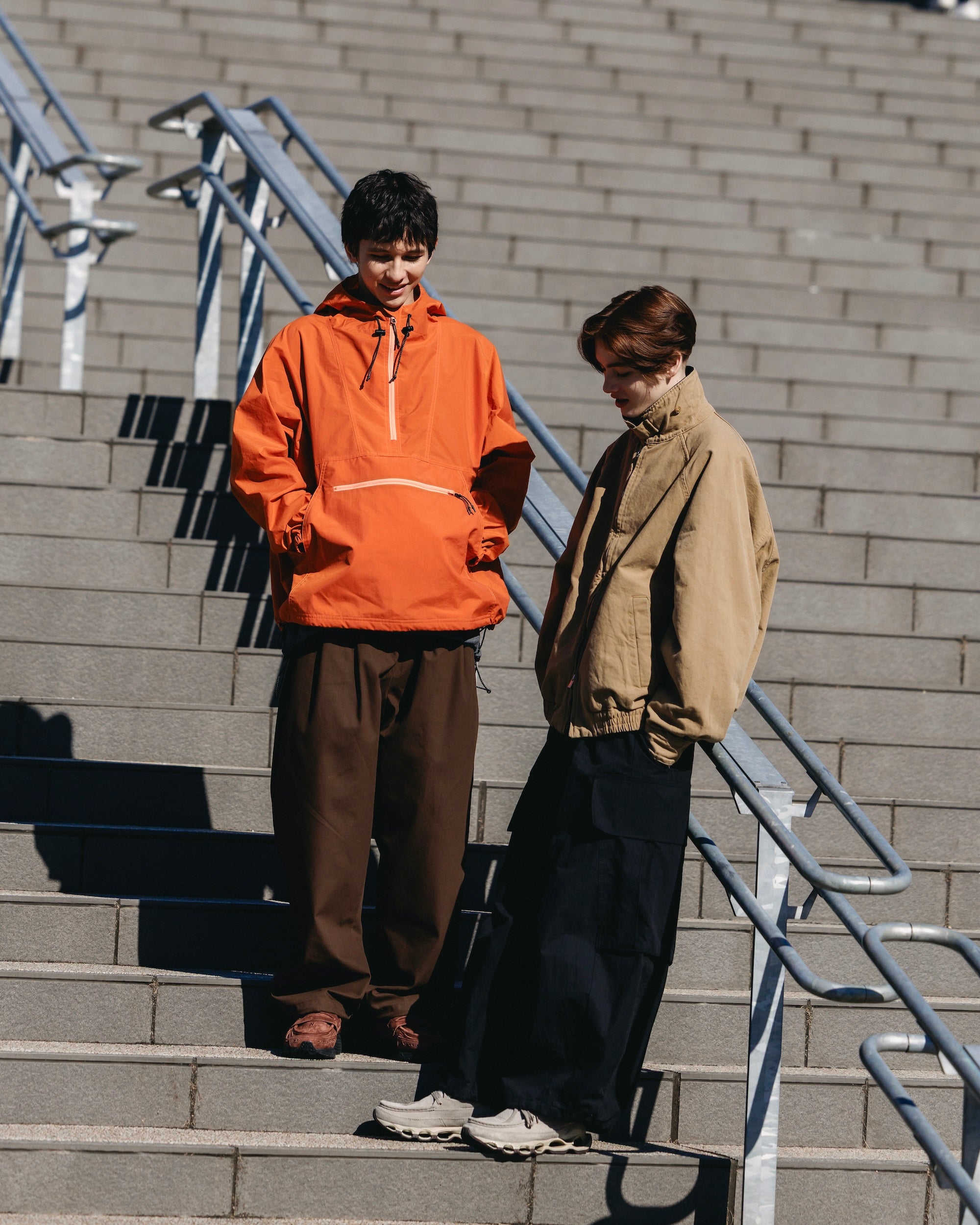 VINTAGE DYED DUCK CITY UTILITY JACKET (BEIGE)