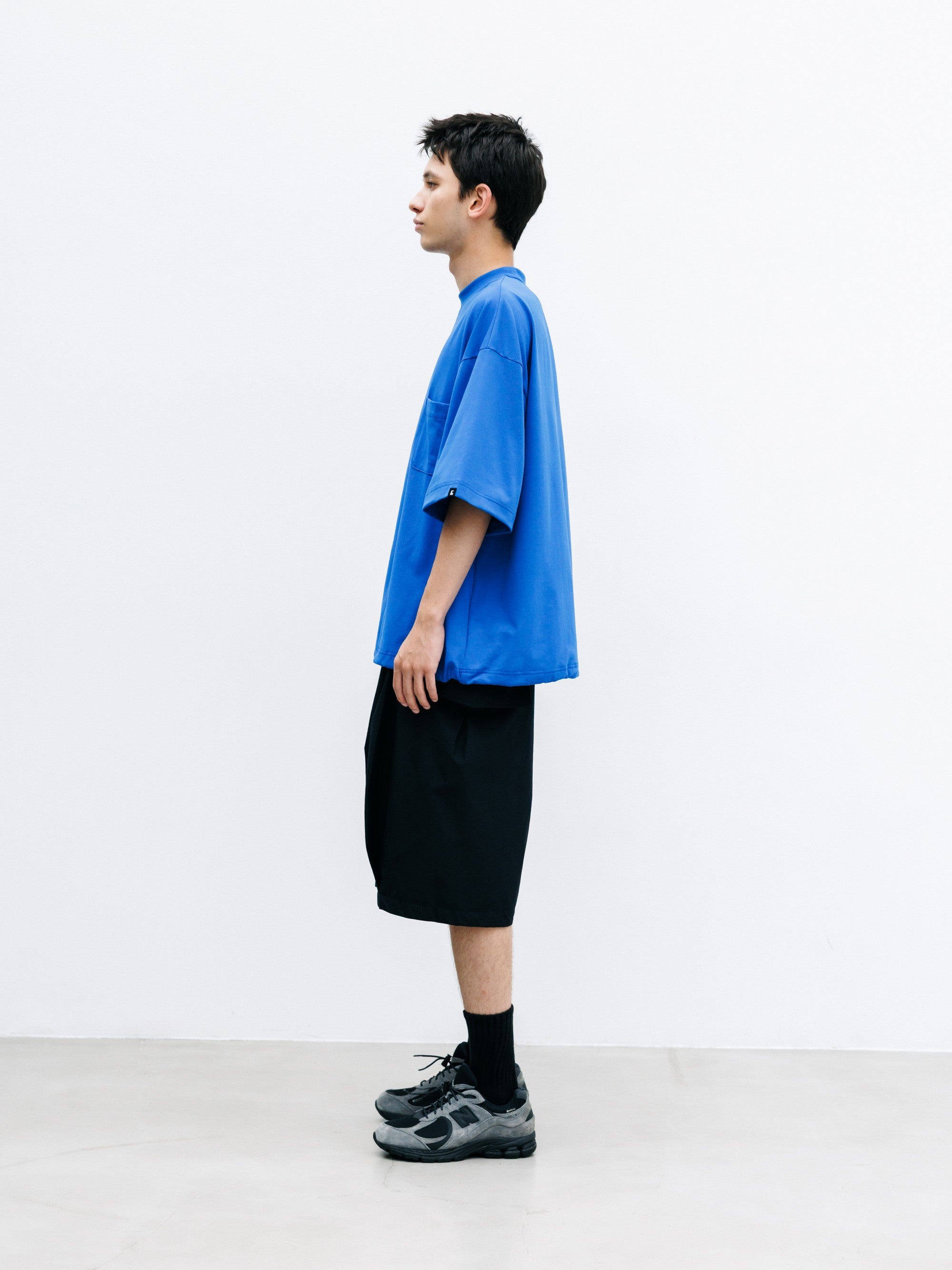 【8.12 WED 20:00- IN STOCK】+phenix WINDSTOPPER® by GORE-TEX LABS CITY FLAP WIDE BALLOON HALF PANTS (BLACK)