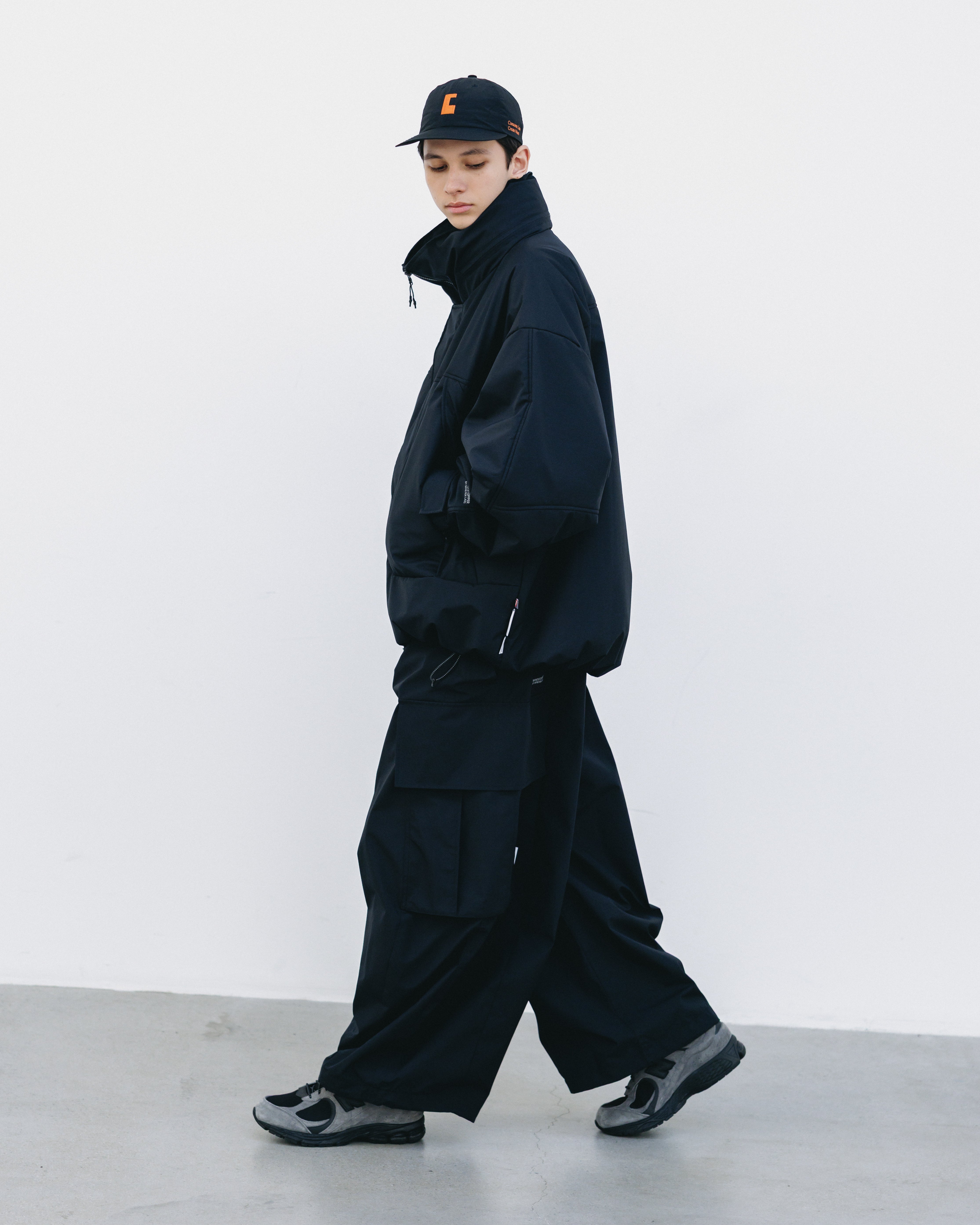 +phenix WINDSTOPPER® by GORE-TEX LABS CITY MEGA POCKET BALLOON CARGO PANTS (BLACK)