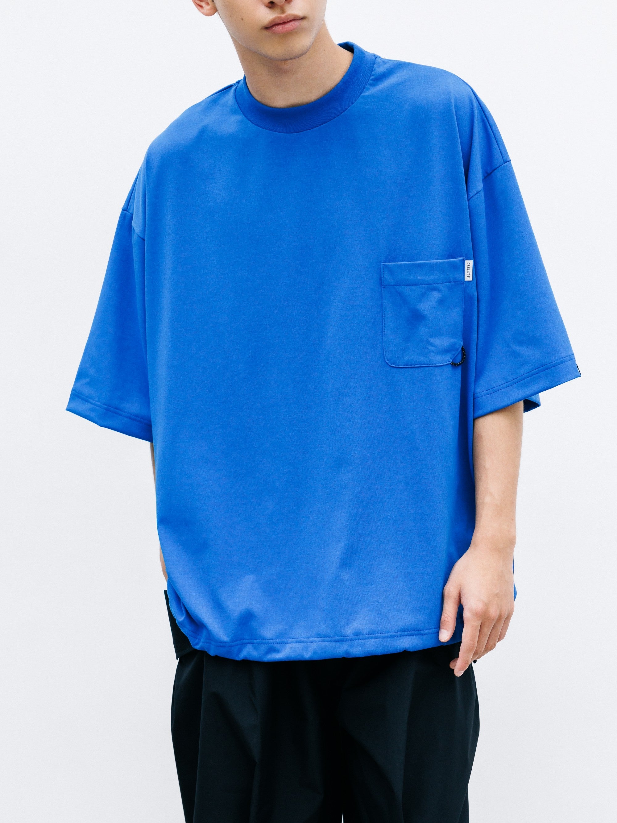 【7.22 WED 20:00- IN STOCK】TECH POCKET S/S T-SHIRT (BLUE)