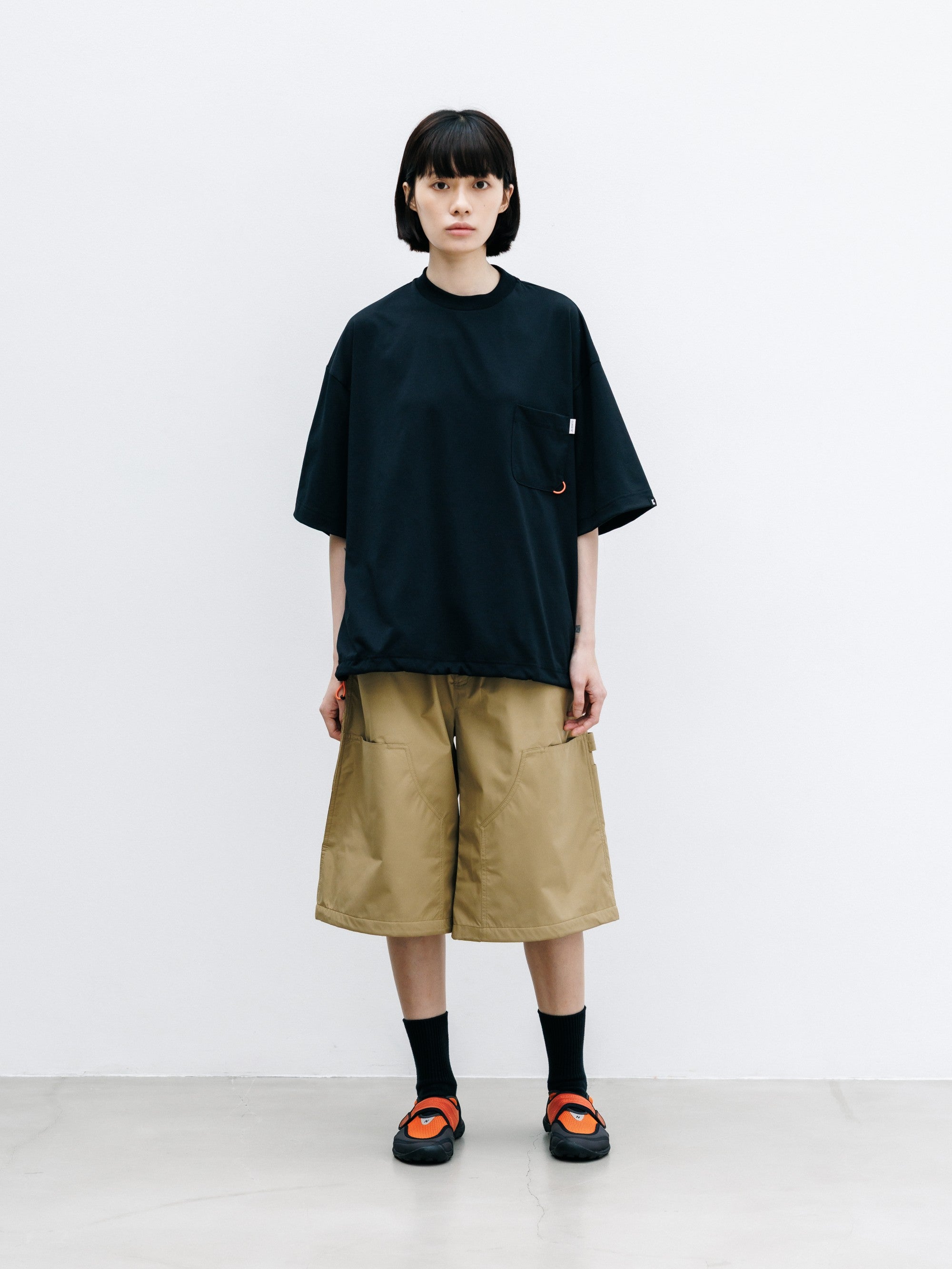 【7.22 WED 20:00- IN STOCK】TECH POCKET S/S T-SHIRT (BLACK)