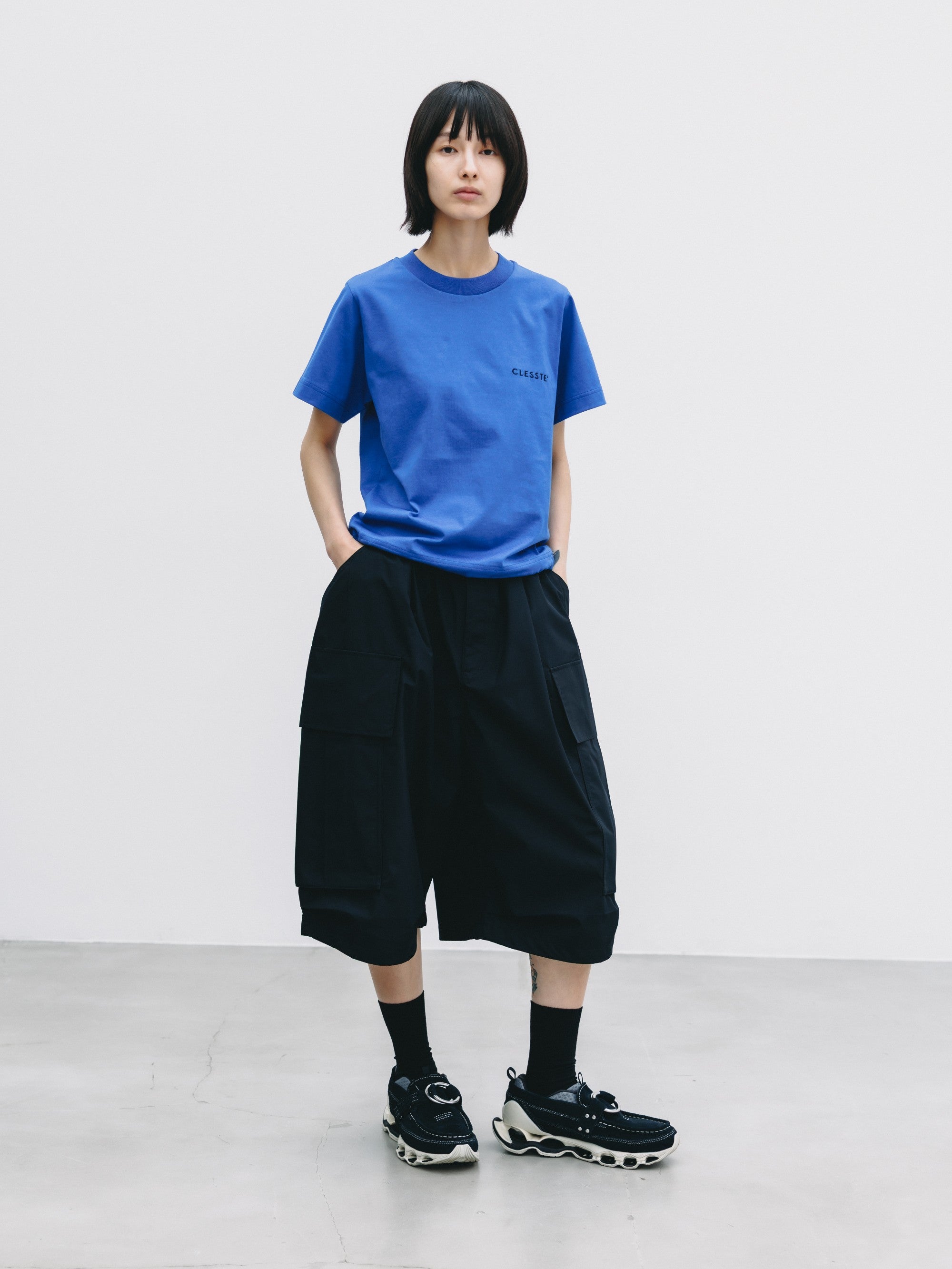 【7.18 SAT 20:00- IN STOCK】+phenix WINDSTOPPER® by GORE-TEX LABS CITY MEGA POCKET BALLOON CARGO HALF PANTS(BLACK)