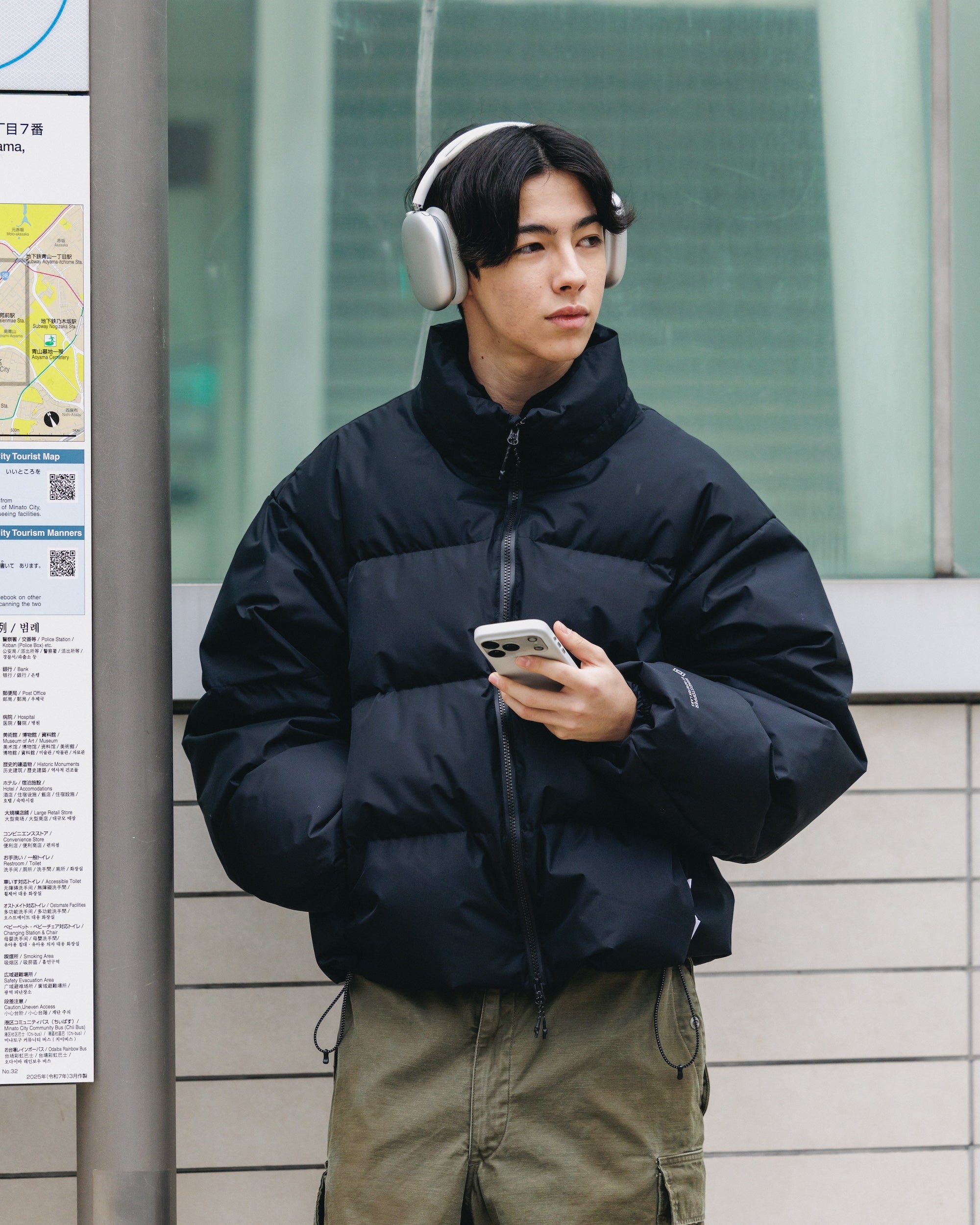 【12.13 SAT 20:00- IN STOCK】+phenix WINDSTOPPER® by GORE-TEX LABS CITY DOWN JACKET (BLACK)