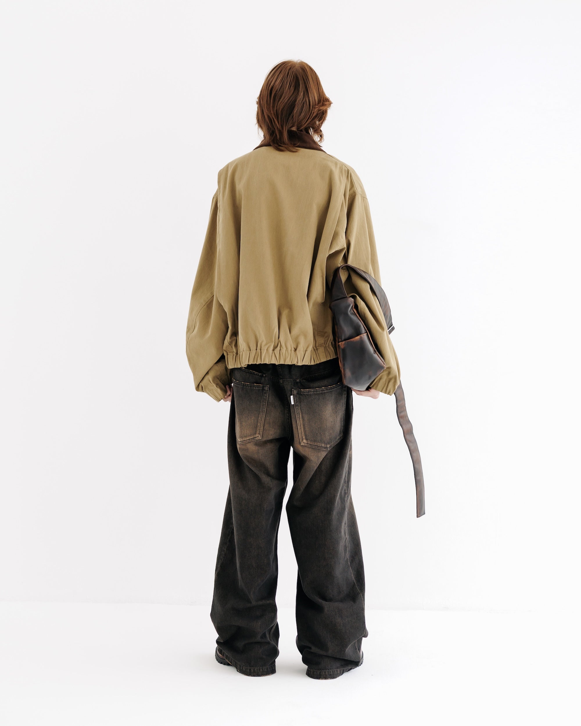 【8.30 SAT 20:00- IN STOCK】VINTAGE COTTON WORKER JACKET (BEIGE)