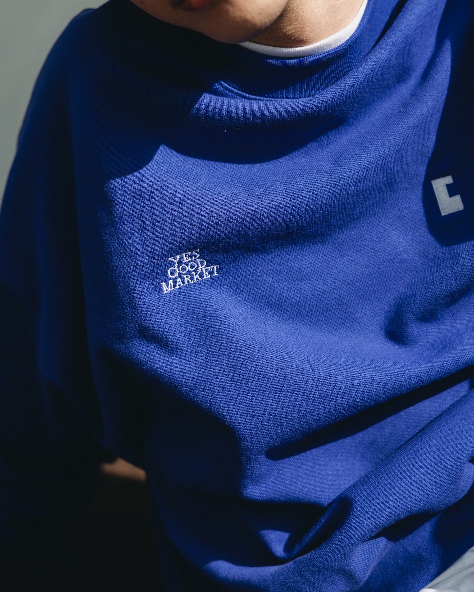 【10.15 WED 20:00- IN STOCK】"C"SWEATSHIRT FOR YGM (BLUE)