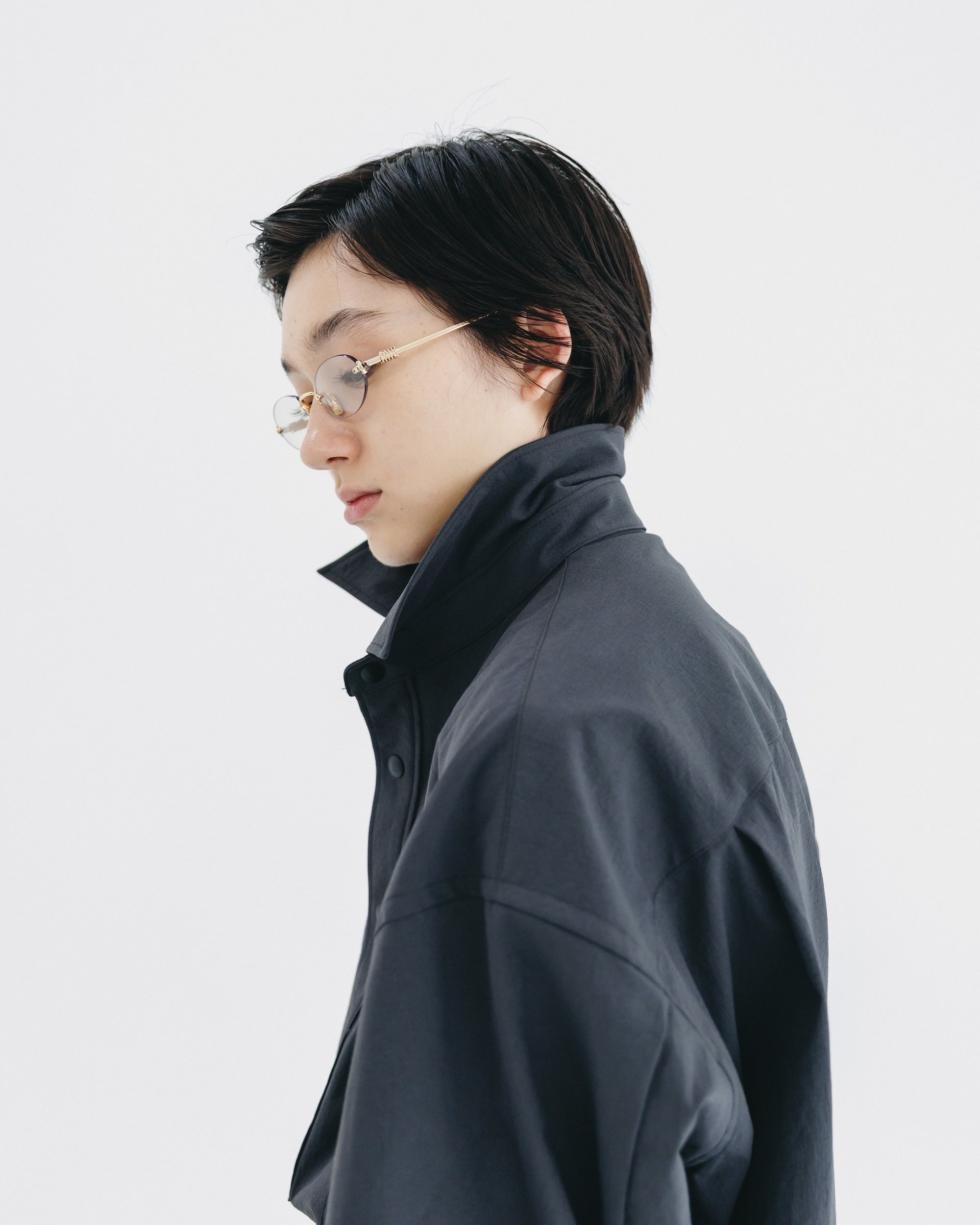 【9.20 SAT 20:00- IN STOCK】CITY UNIFORM L/S PULLOVER SHIRT (GRAY)