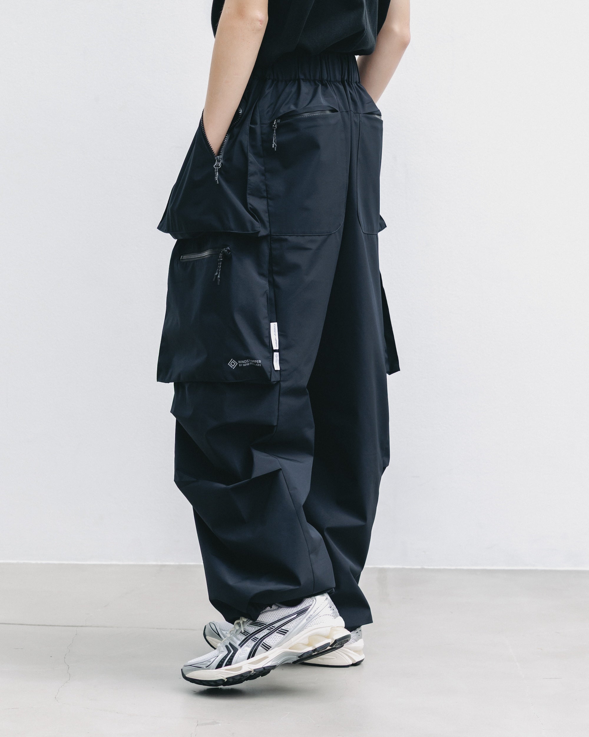 【2.25 WED 20:00- IN STOCK】+phenix WINDSTOPPER® by GORE-TEX LABS CITY MILITARY CURVE PANTS (BLACK)