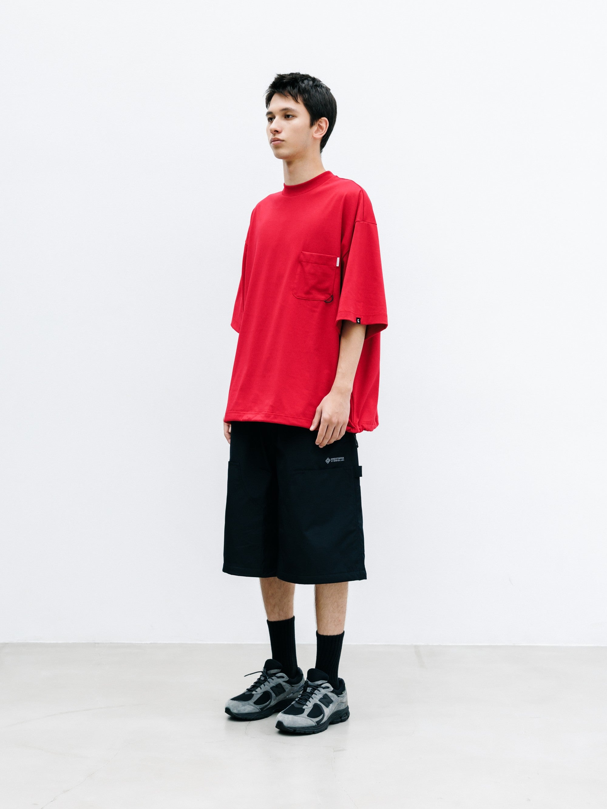 【7.22 WED 20:00- IN STOCK】TECH POCKET S/S T-SHIRT (RED)