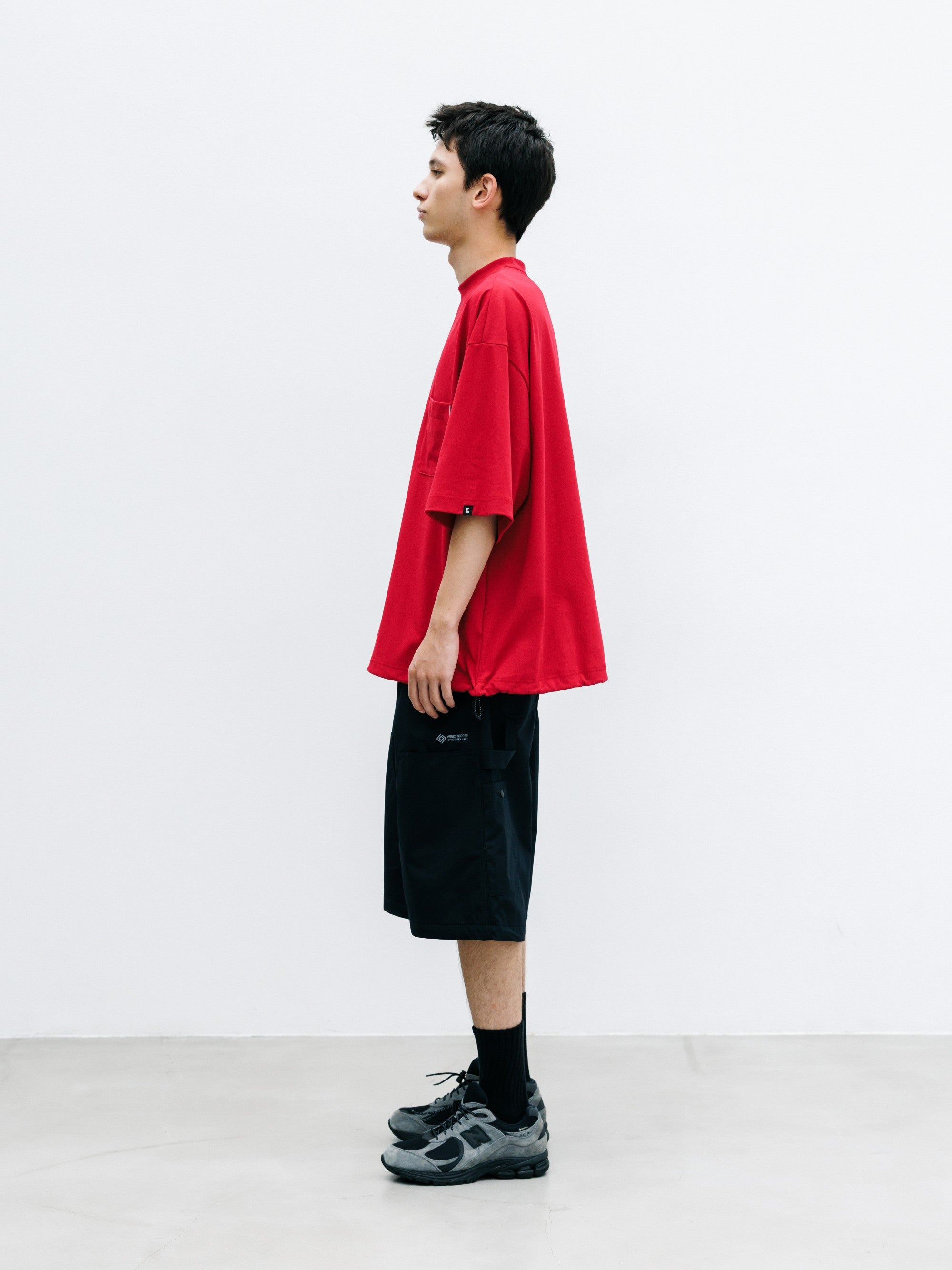 【7.22 WED 20:00- IN STOCK】TECH POCKET S/S T-SHIRT (RED)