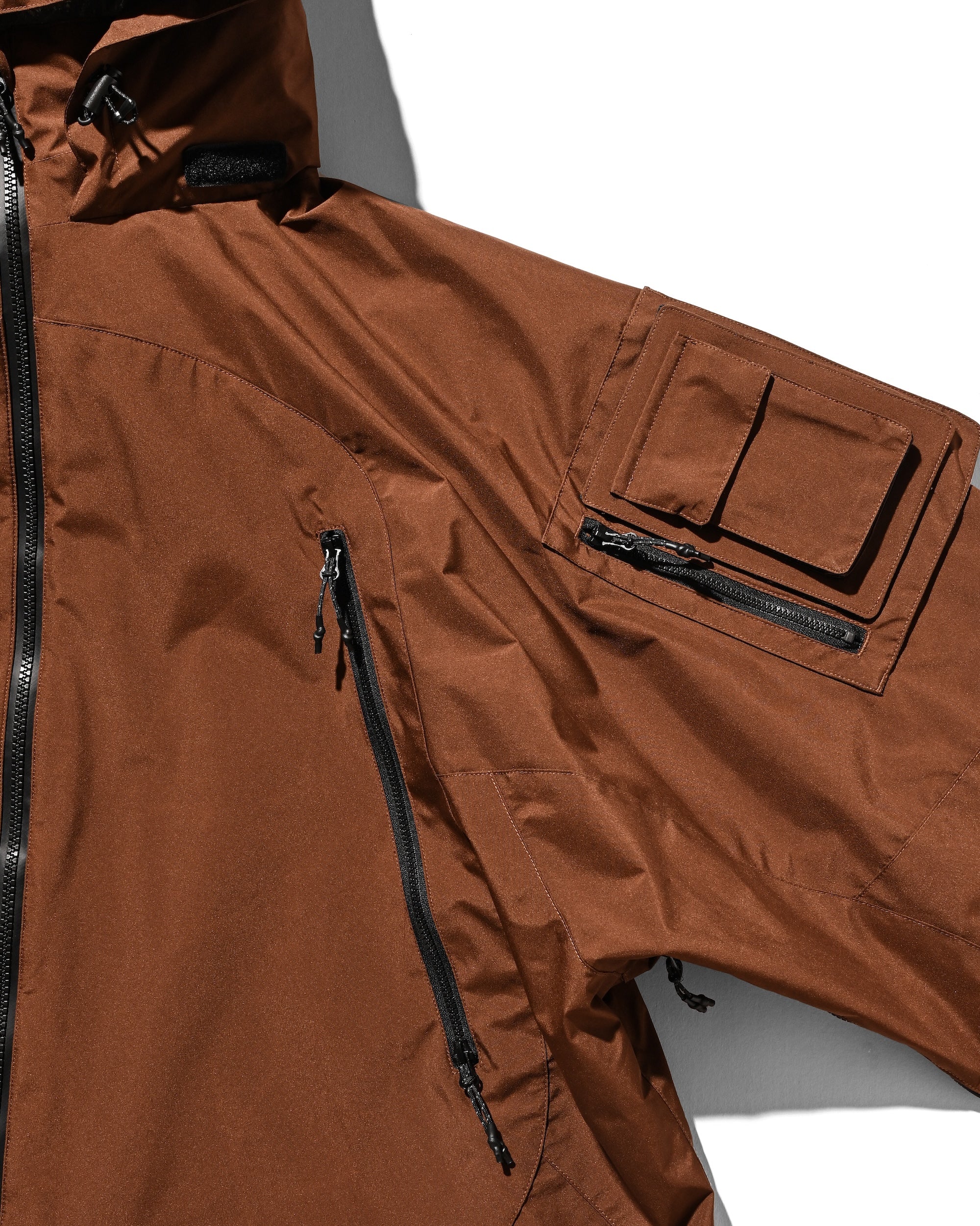 +phenix WINDSTOPPER® by GORE-TEX LABS CITY MILITARY JACKET (CHOCOLATE BROWN)